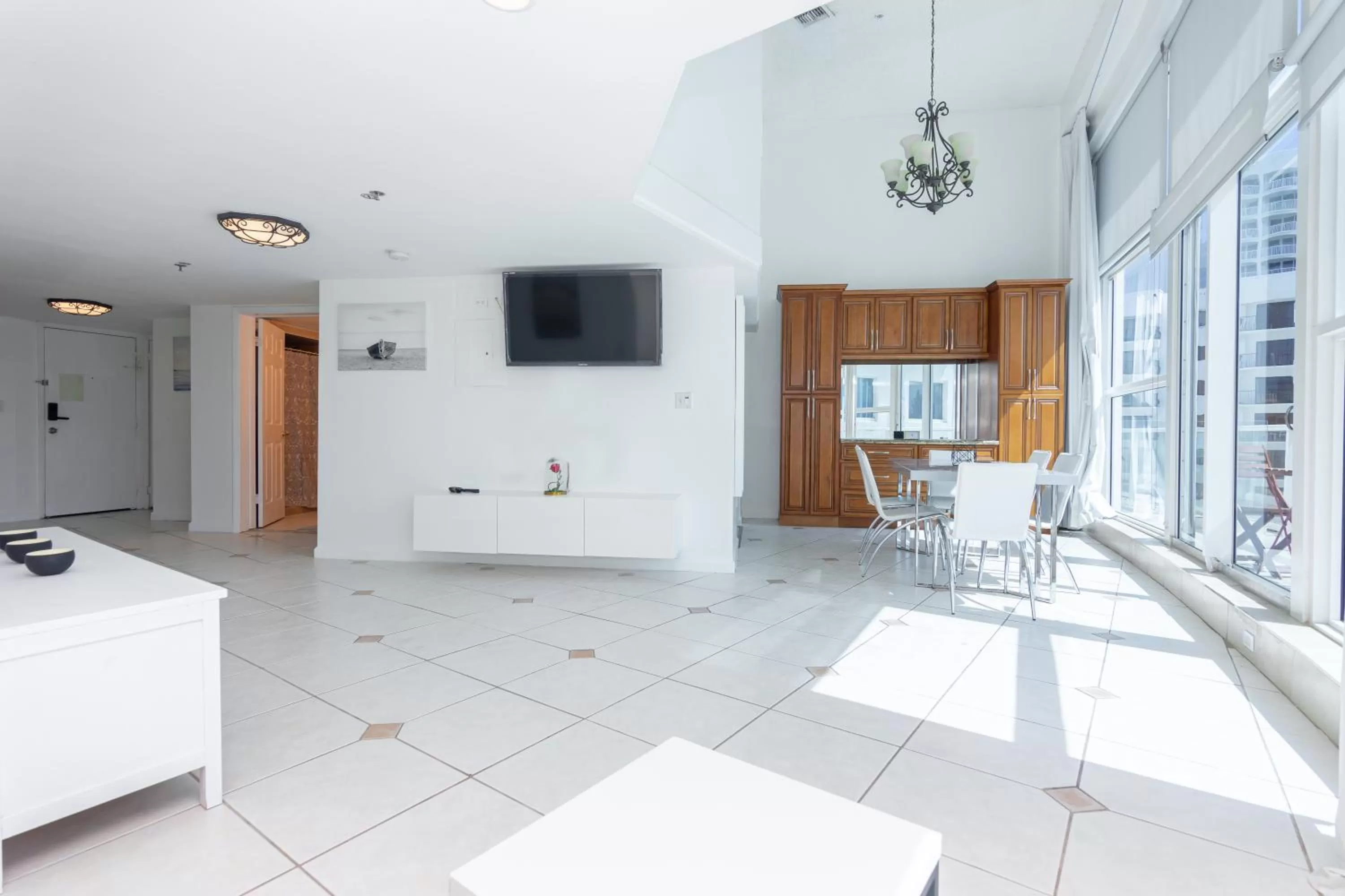 Living room, Seating Area in Girasole Rentals