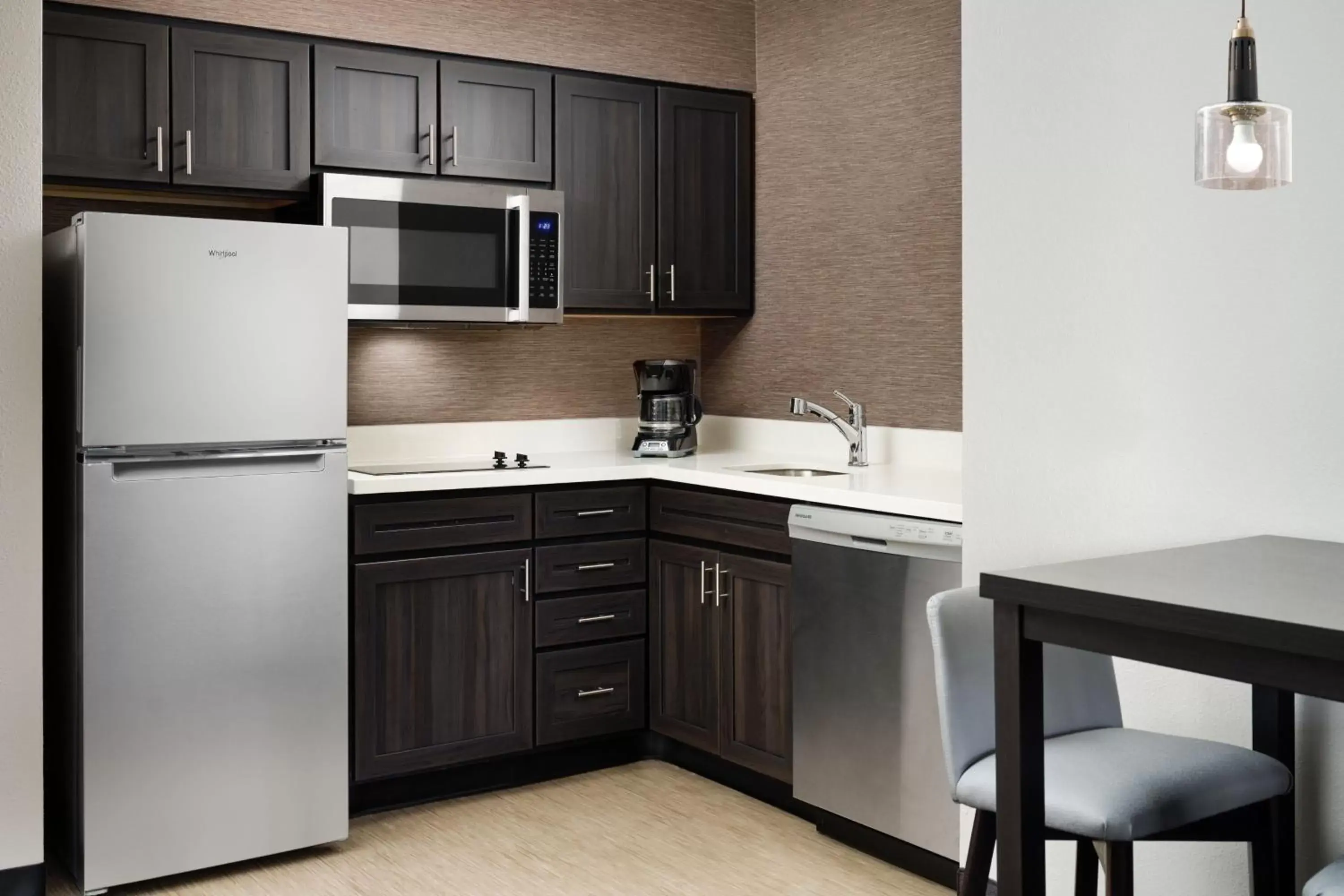 Kitchen or kitchenette, Kitchen/Kitchenette in Residence Inn Mount Olive At International Trade Center