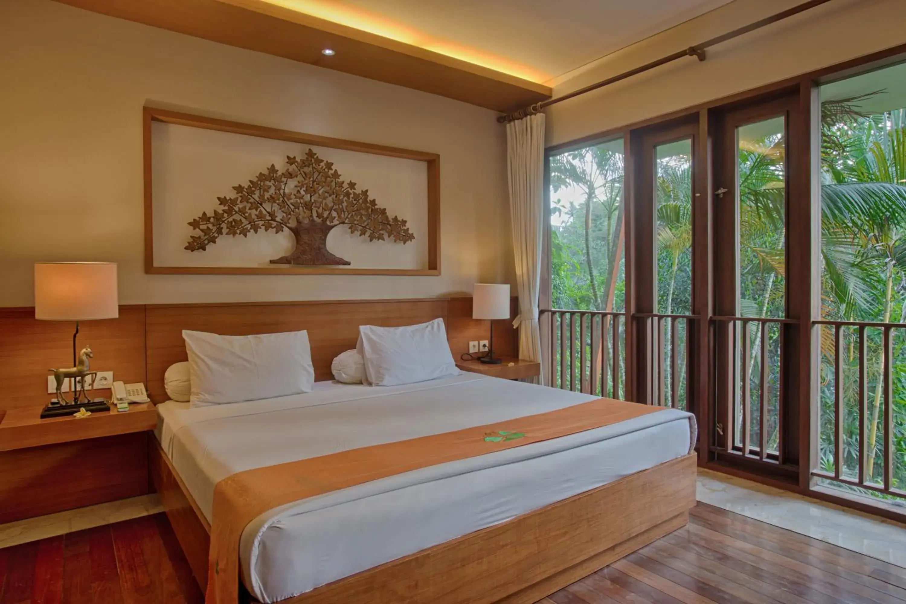 Photo of the whole room, Bed in Anahata Villas and Spa Resort