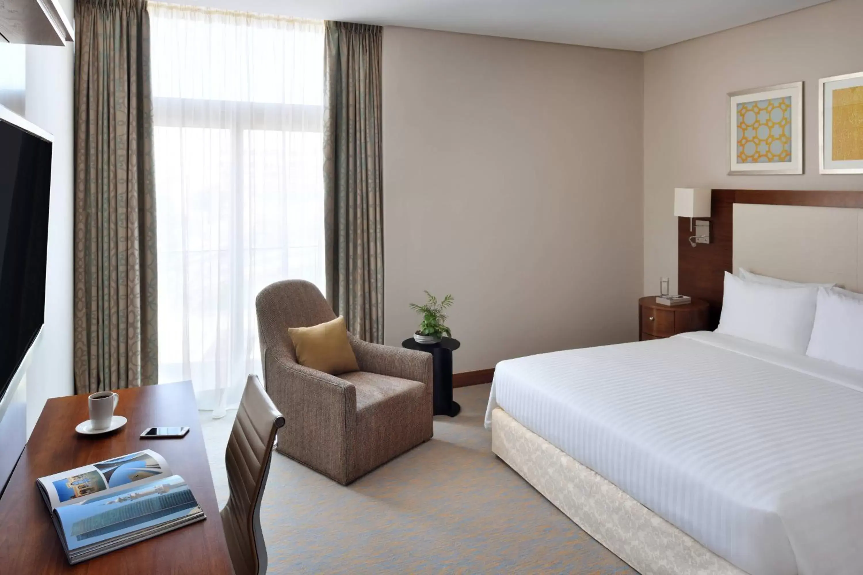 Bedroom, Bed in Residence Inn by Marriott Kuwait City