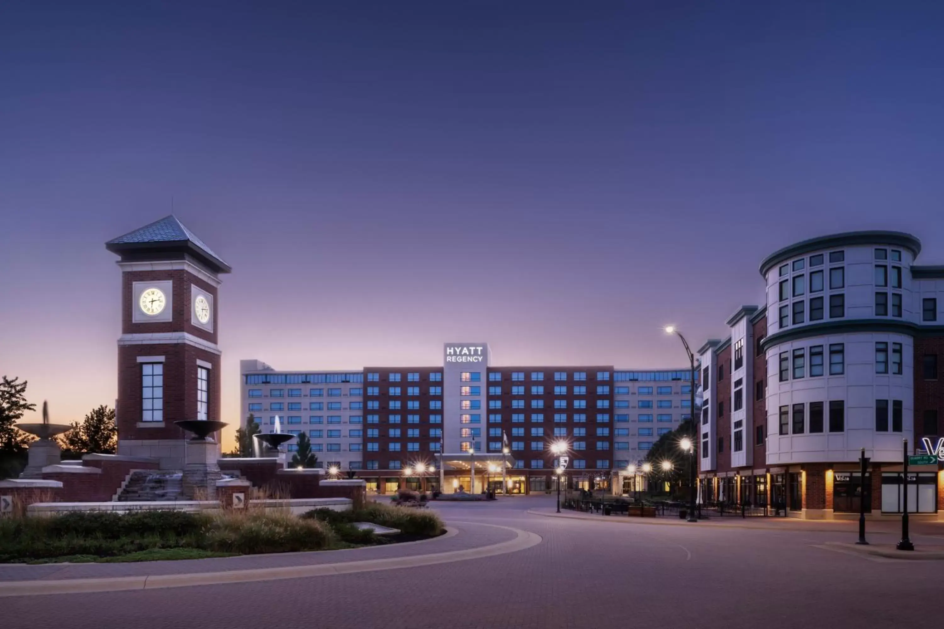 Property building in Hyatt Regency Coralville