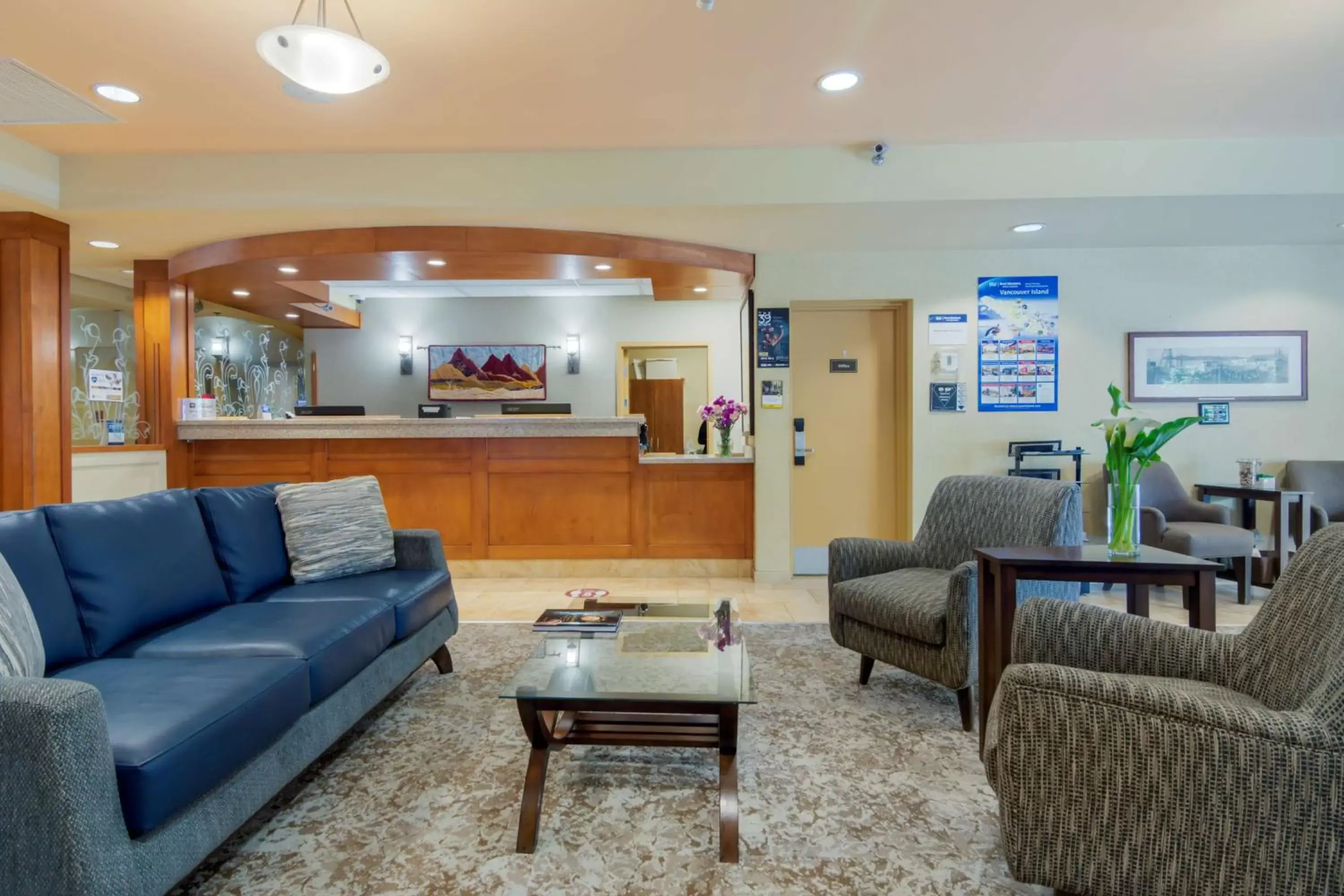 Lobby or reception in Best Western PLUS Chemainus Inn Lobby or reception in Best Western PLUS Chemainus Inn