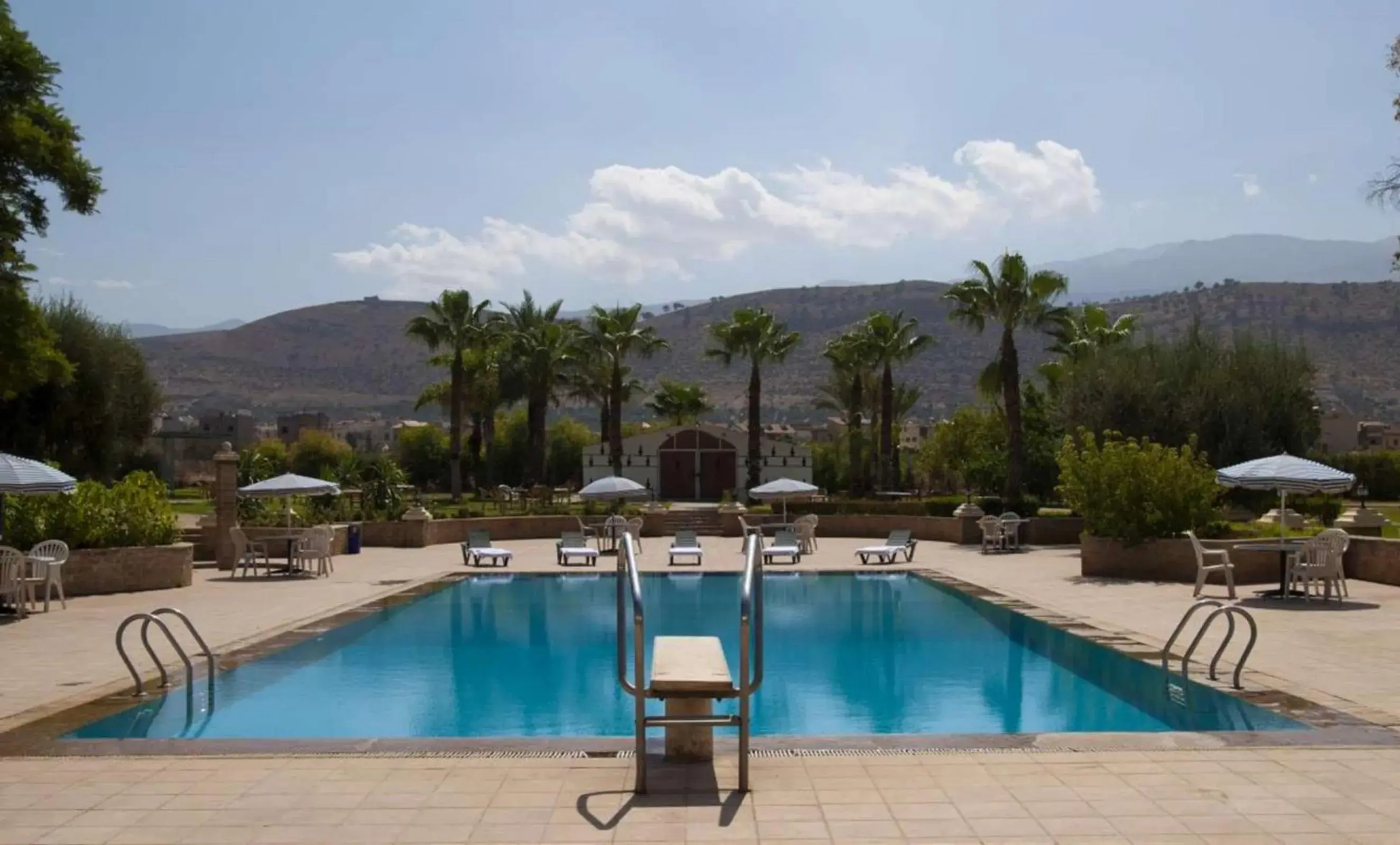 Pool view, Swimming Pool in Hotel Ouzoud Beni Mellal