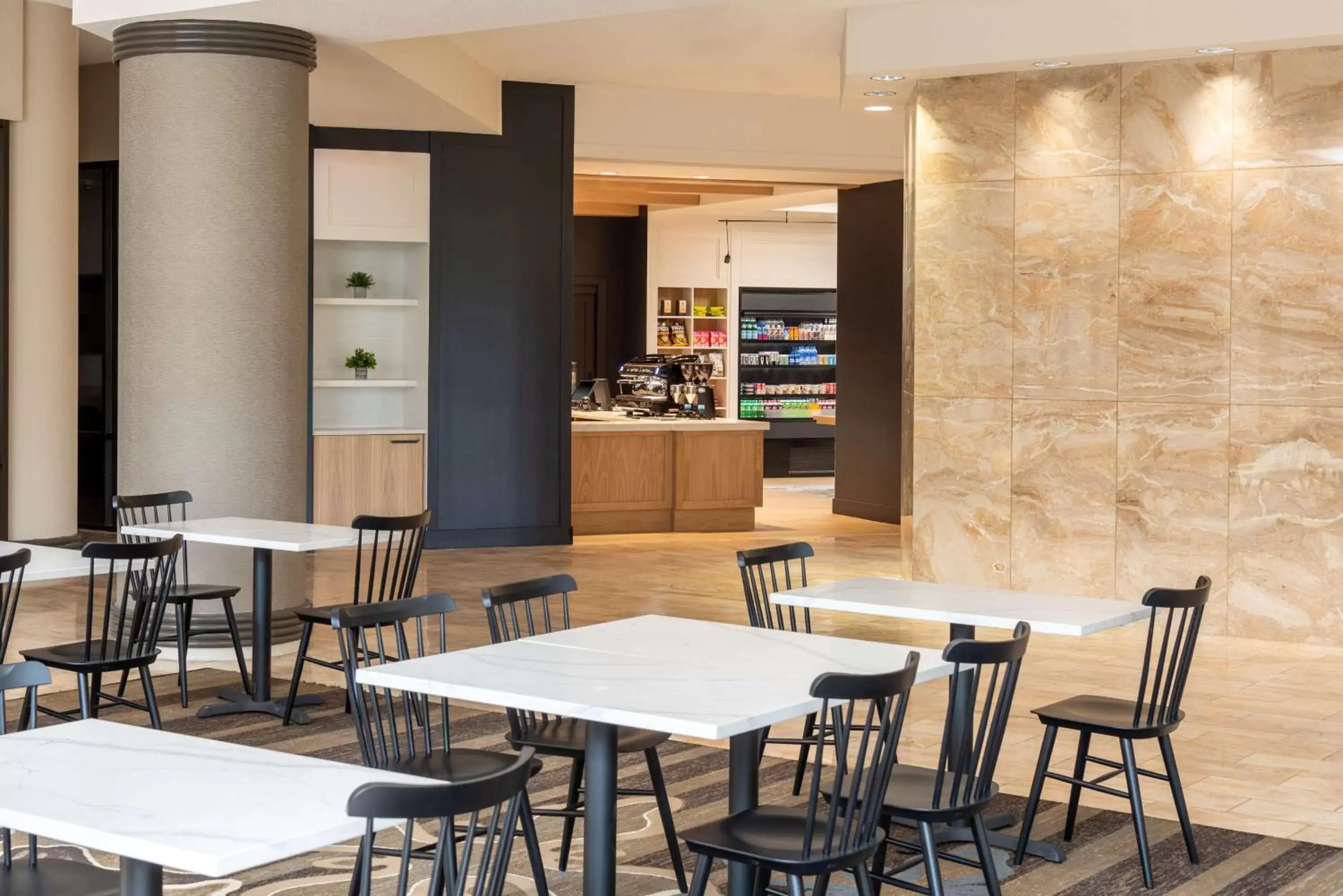 Lobby or reception in Hilton Alexandria Mark Center Lobby or reception in Hilton Alexandria Mark Center