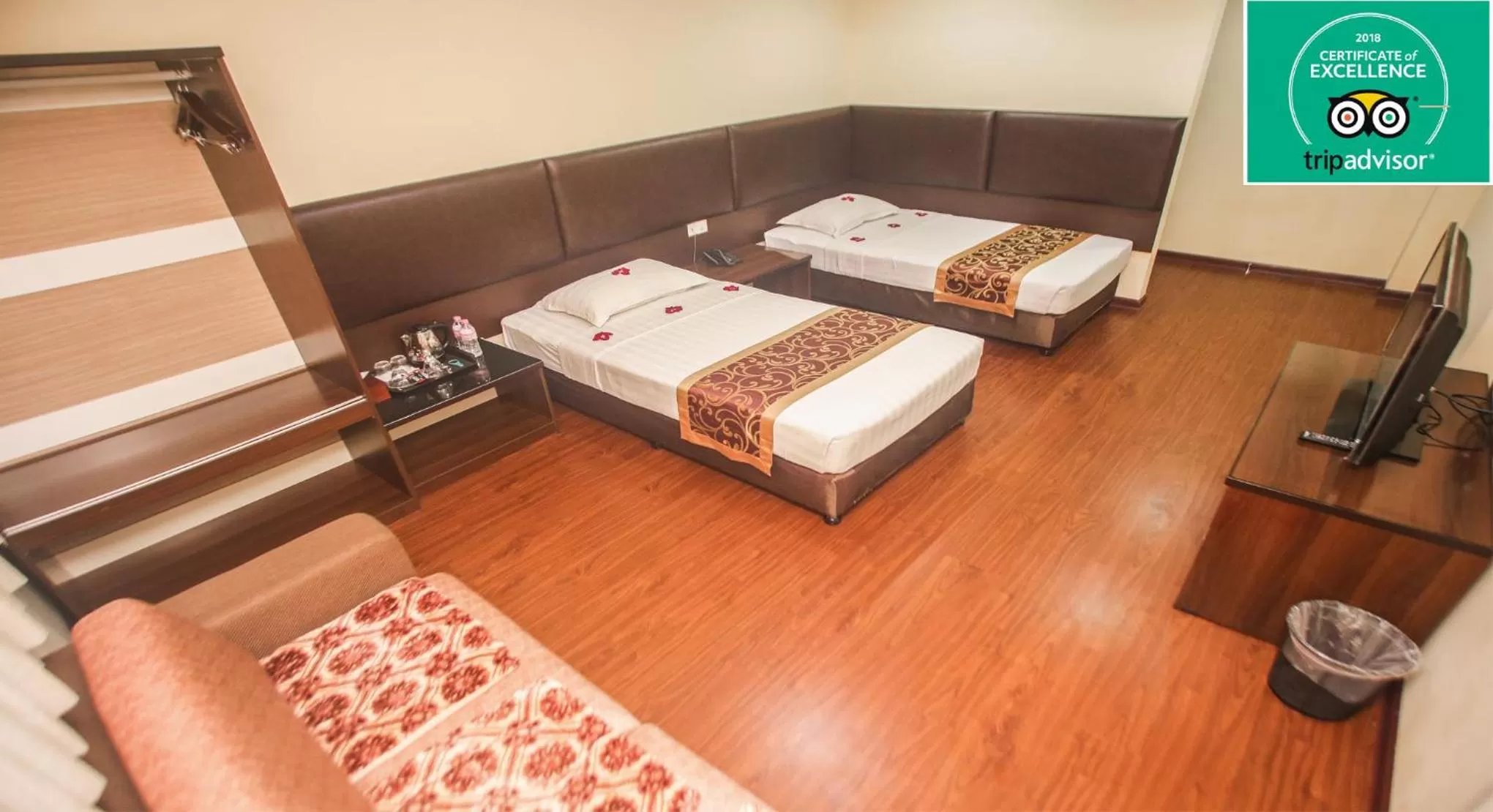 Bed in Grace Treasure Hotel