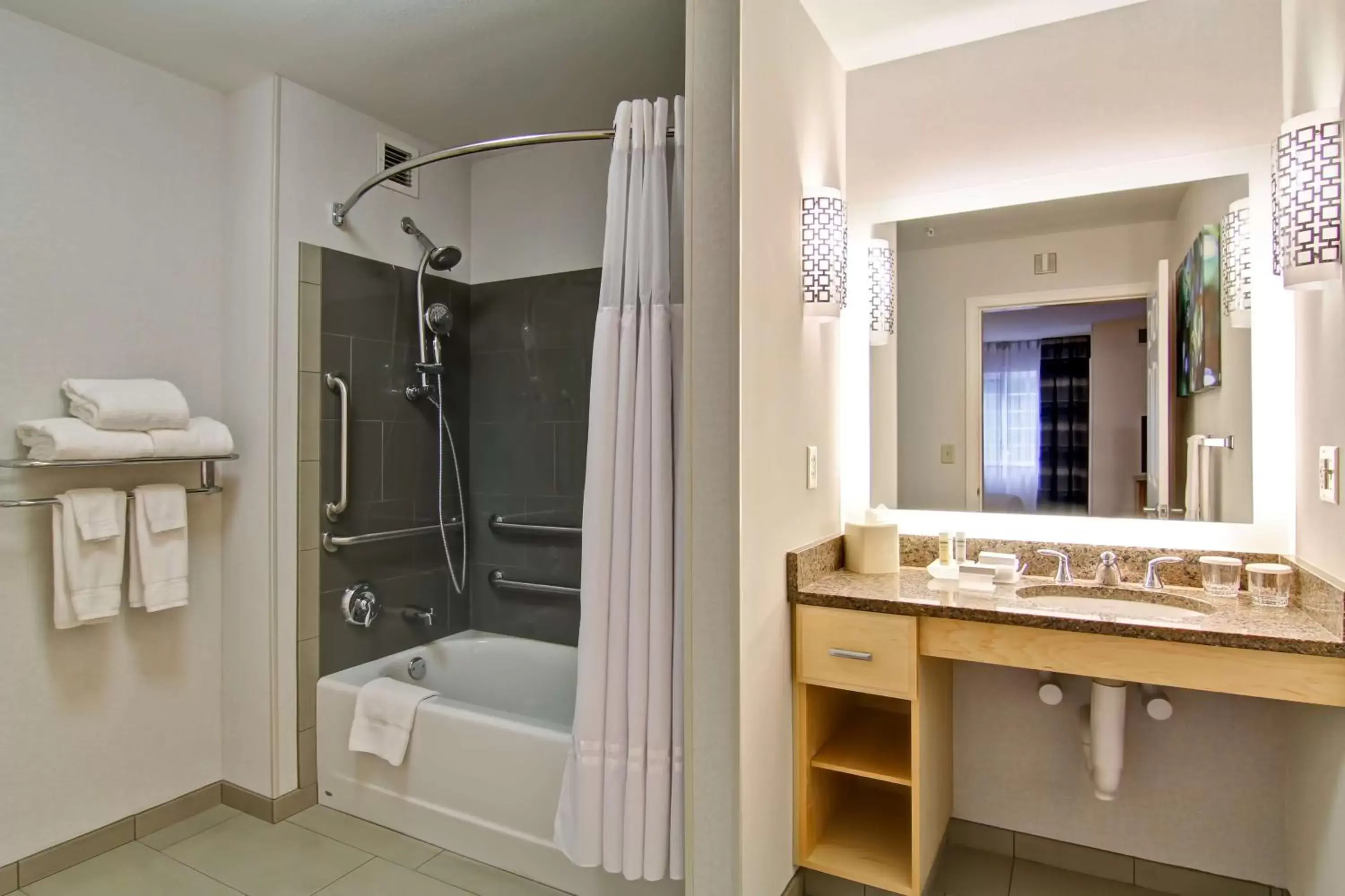 Bathroom in Homewood Suites by Hilton Stratford