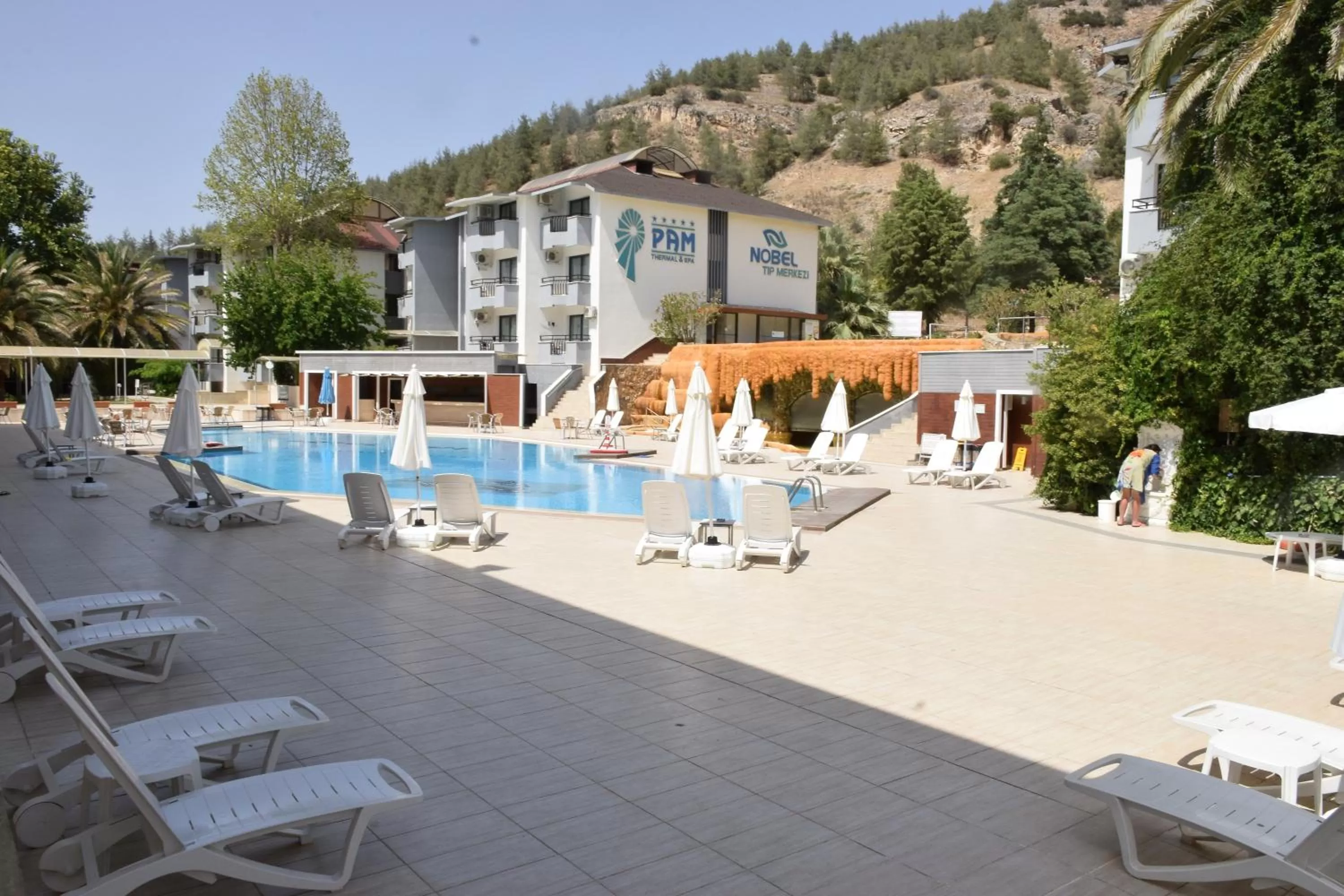 Swimming pool in Pam Thermal Hotel Clinic & Spa