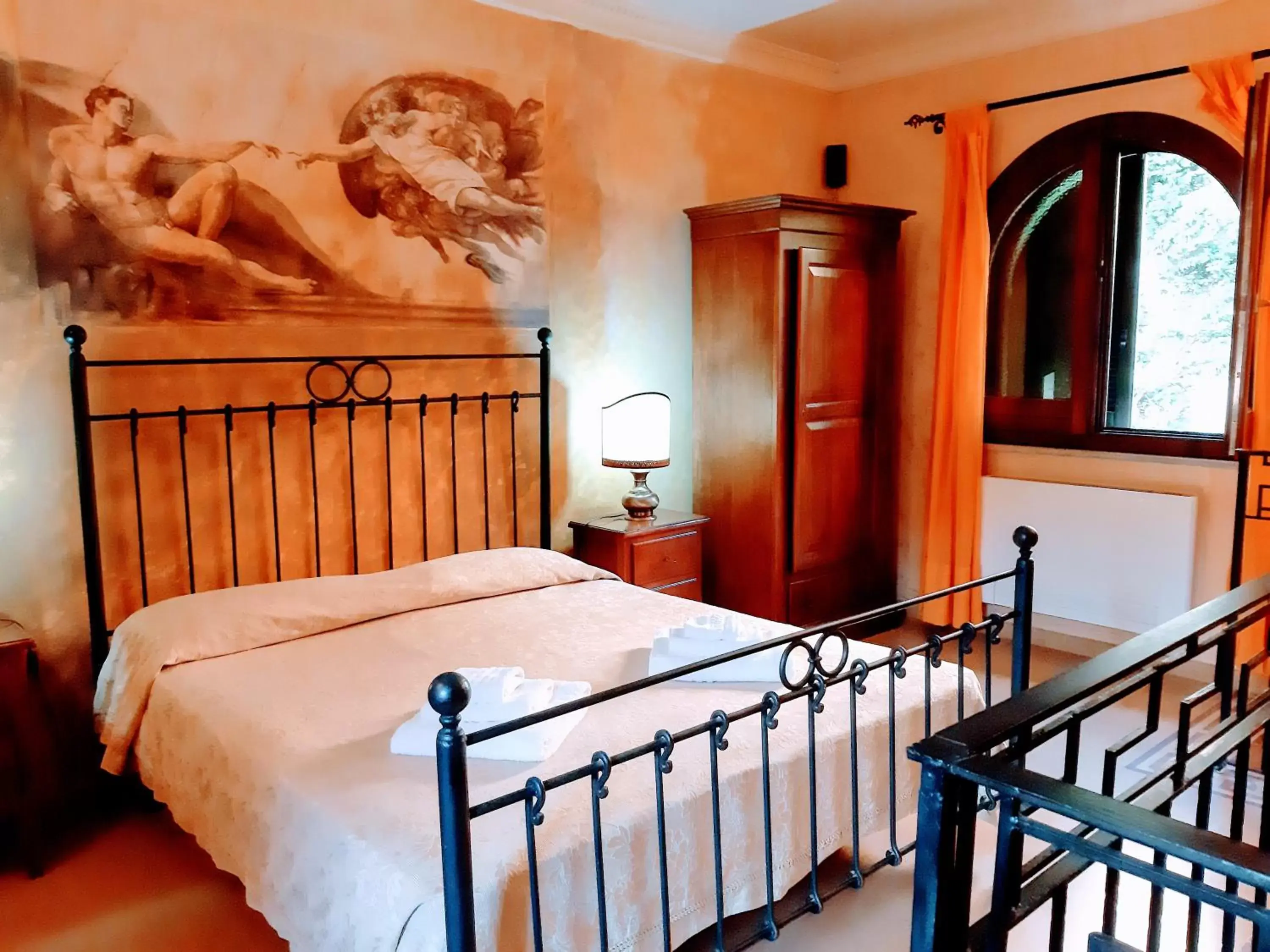 Bed in Hotel Villa Antica Tropea