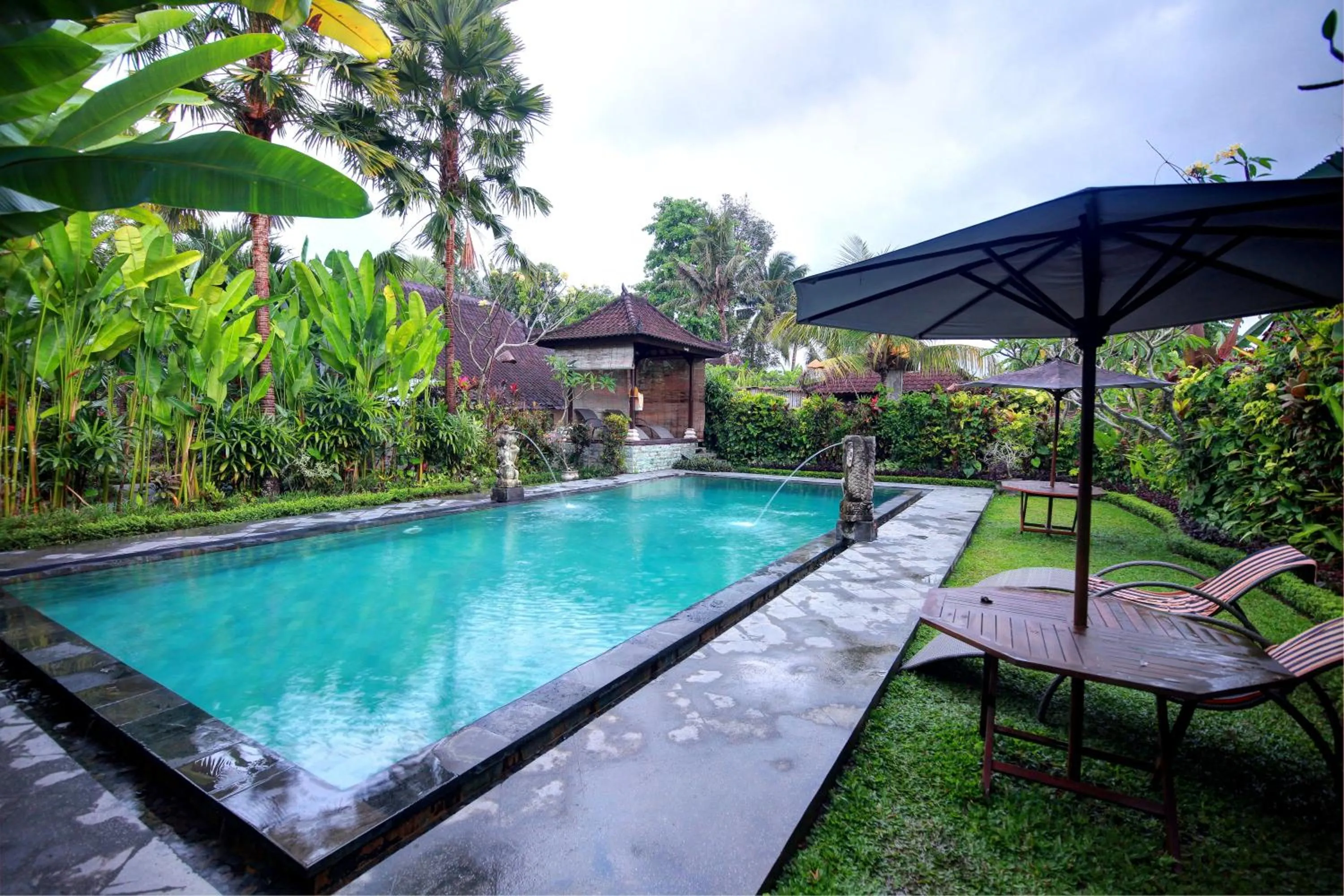 Pool view in Bali Dream Resort Ubud