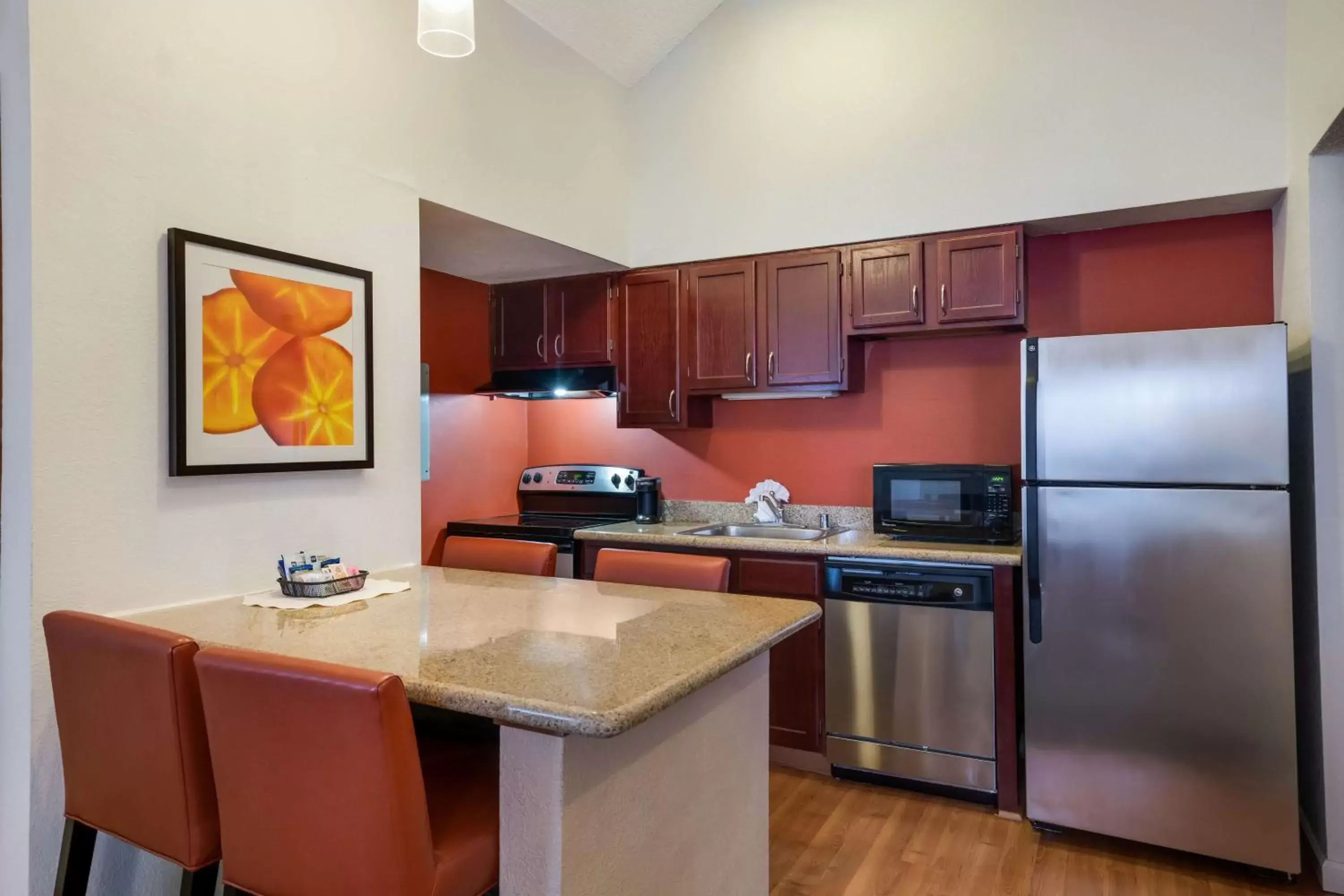 Photo of the whole room, Kitchen/Kitchenette in SenS Suites Livermore; SureStay Collection by Best Western