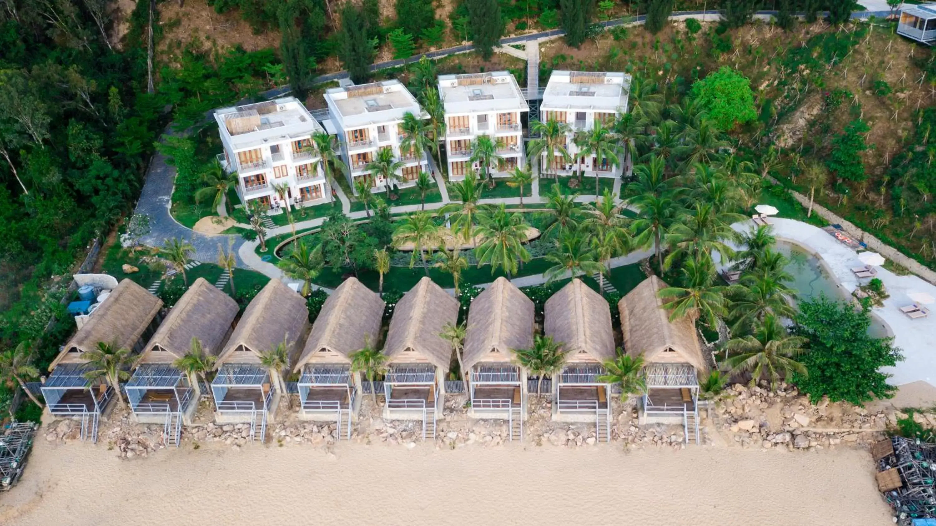 Bird's eye view, Bird's-eye View in Casa Marina Resort