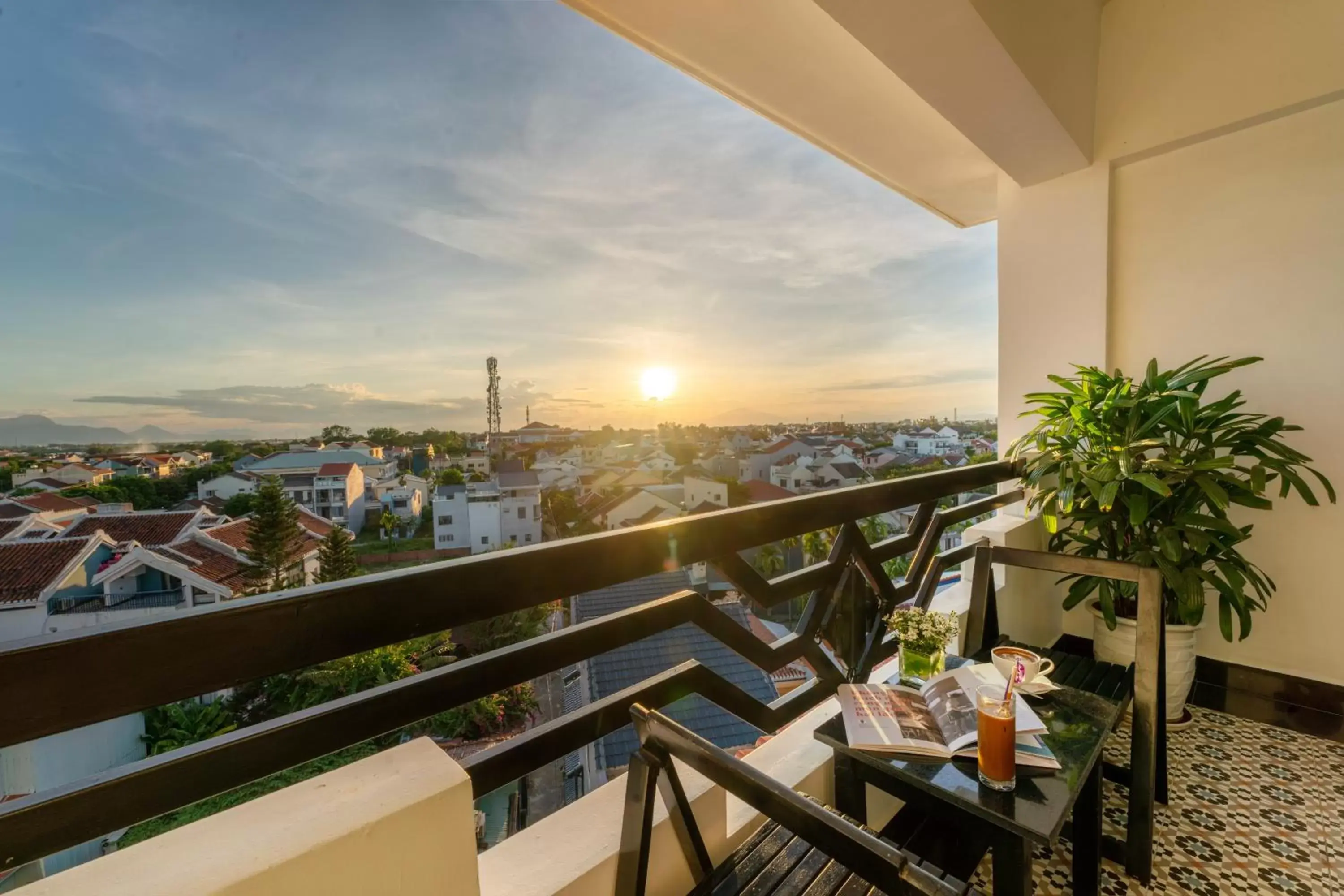 Balcony/Terrace in Hadana Boutique Resort HoiAn - former Belle Maison Hadana HoiAn