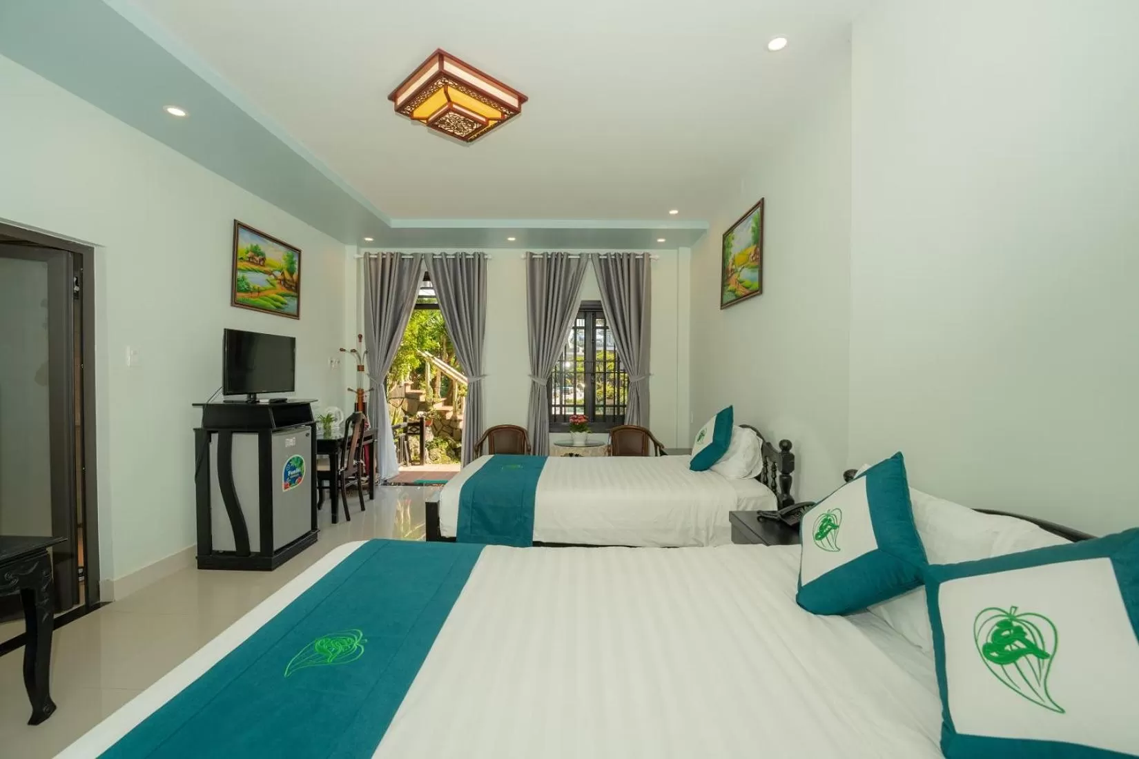 Bed in Betel Garden Villa