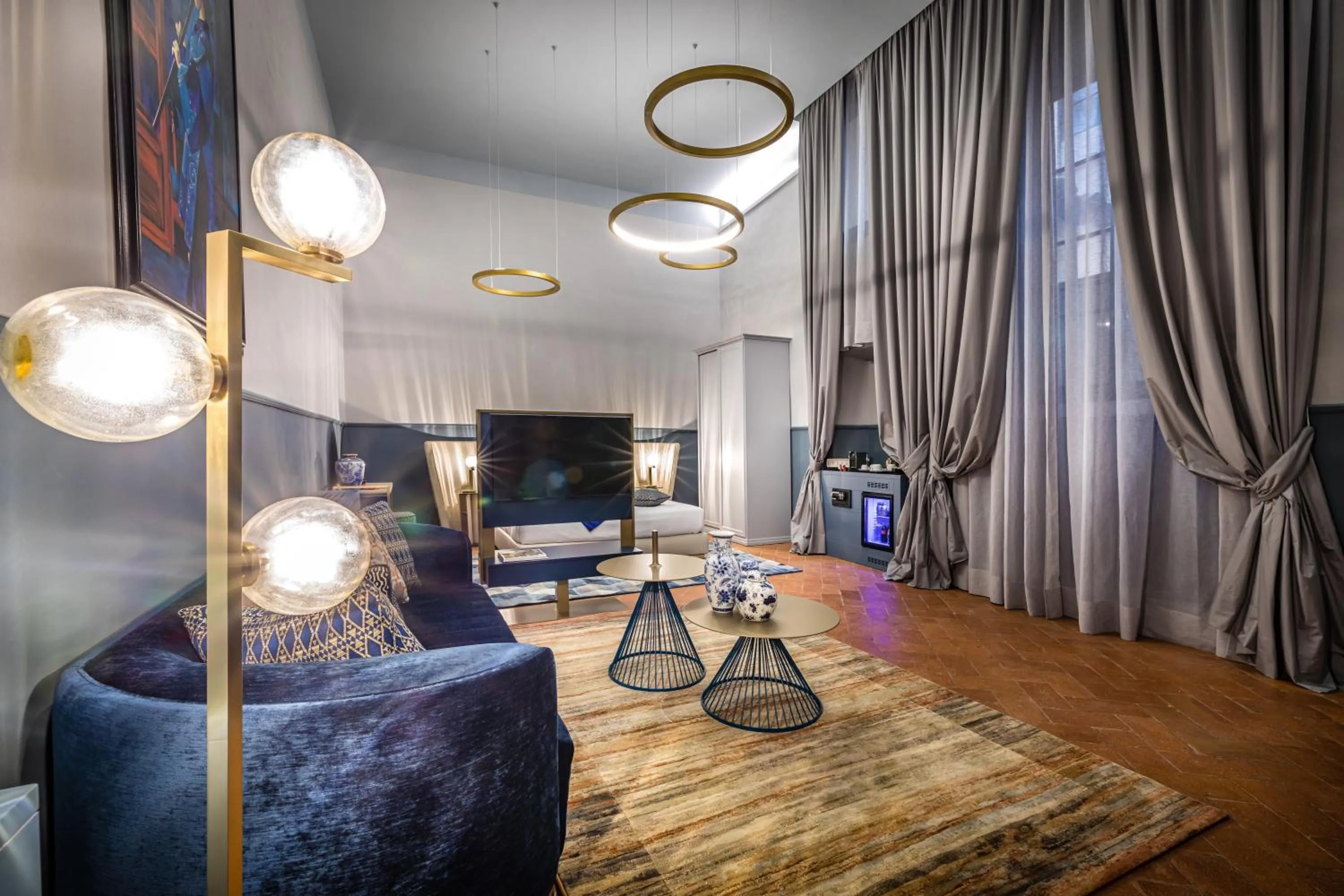 Living room in Palazzo Bianca Cappello Residenza d'Epoca