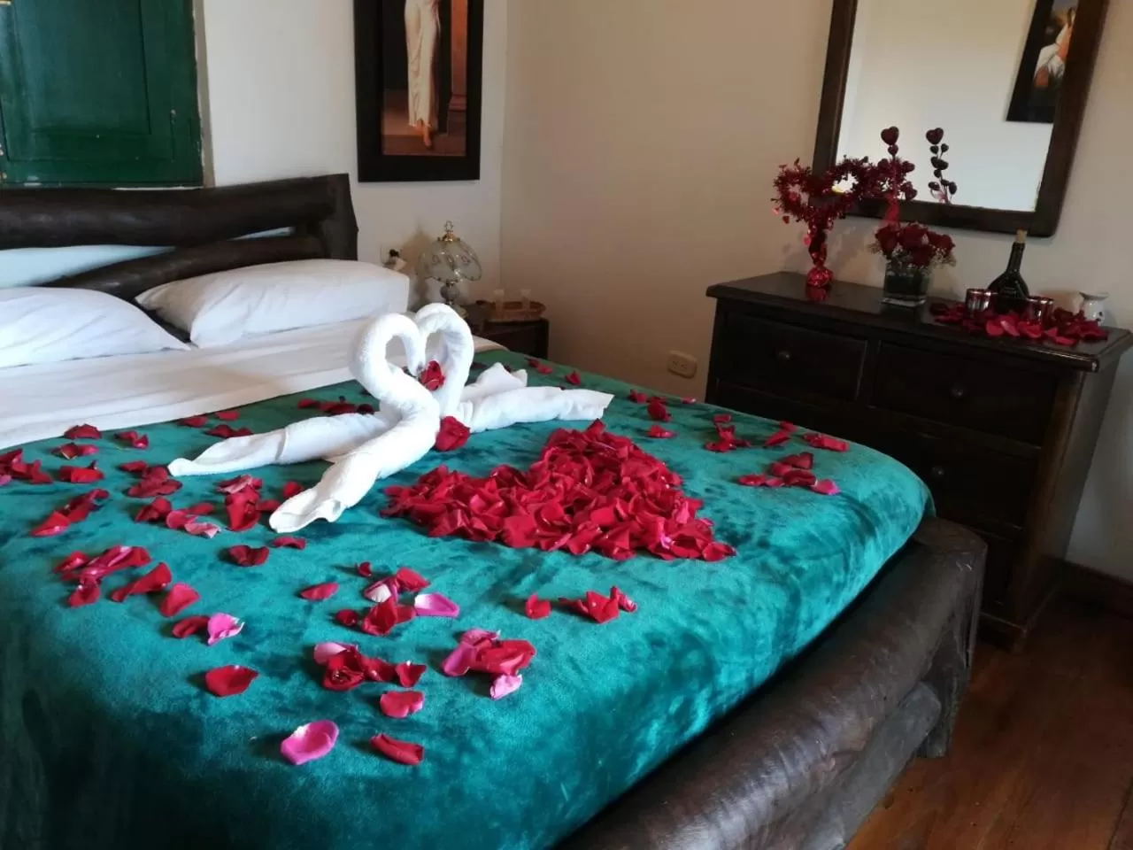 Bedroom, Bed in Finca Campestre La Adelita B&B