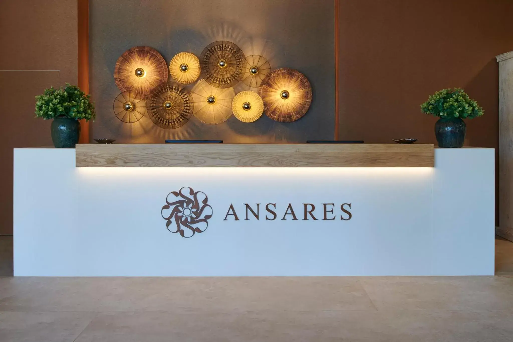 Lobby/Reception in Ansares Hotel