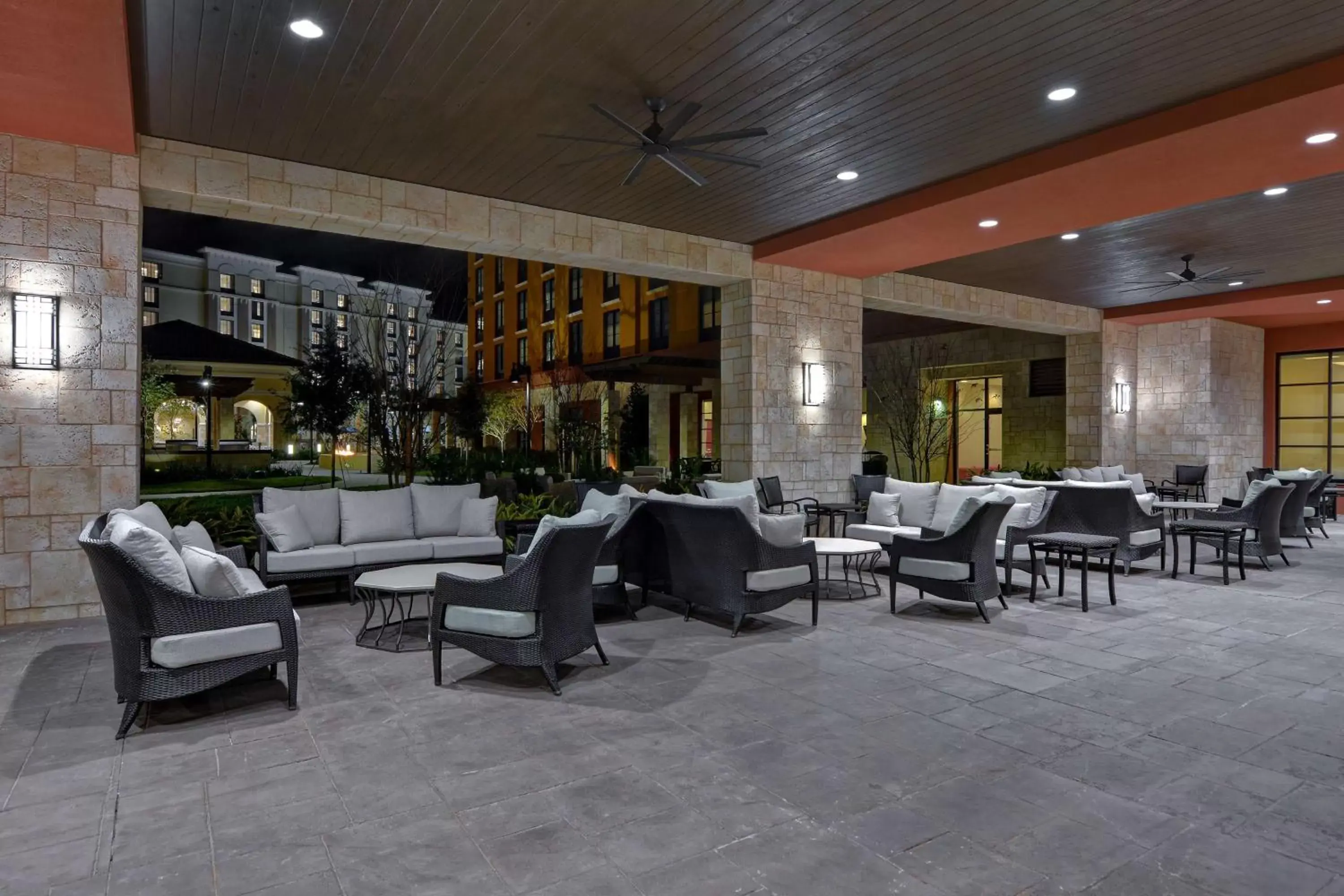 Property building, Restaurant/Places to Eat in Home2 Suites By Hilton Orlando Flamingo Crossings, FL