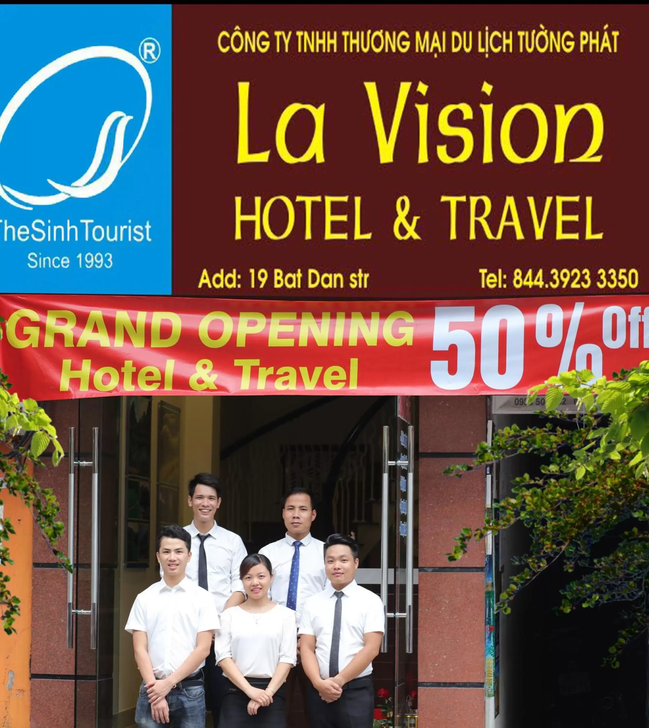 Staff in Hanoi La Vision Hotel