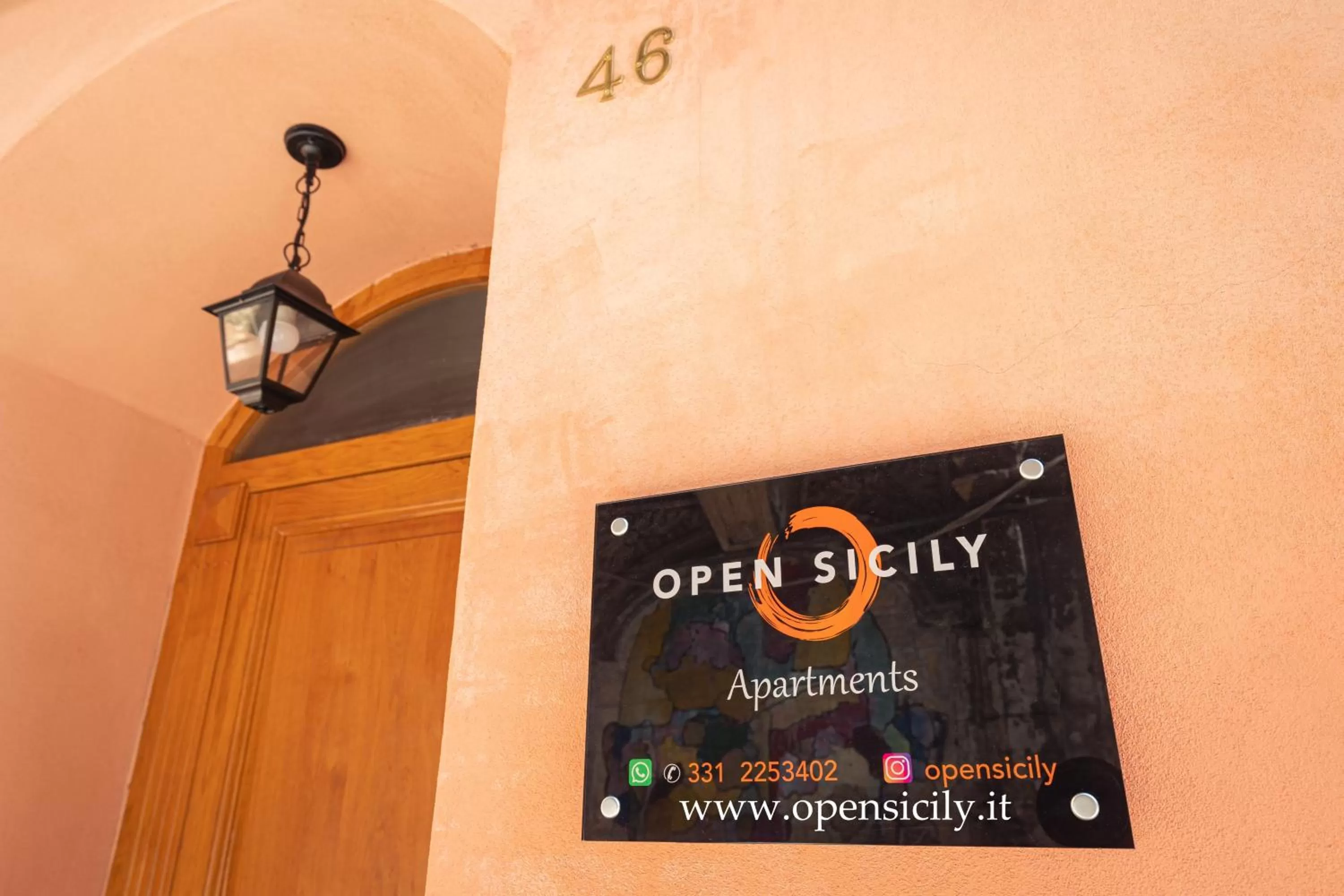 Property logo or sign in Open Sicily Residence - Central Apartments Near Quattro Canti