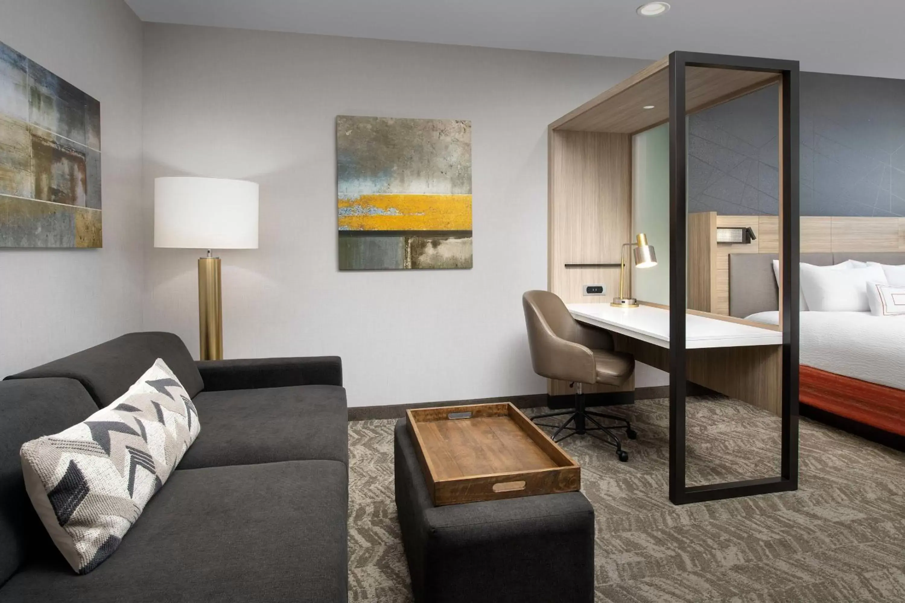 Living room, Seating Area in SpringHill Suites by Marriott Loveland Fort Collins/Windsor