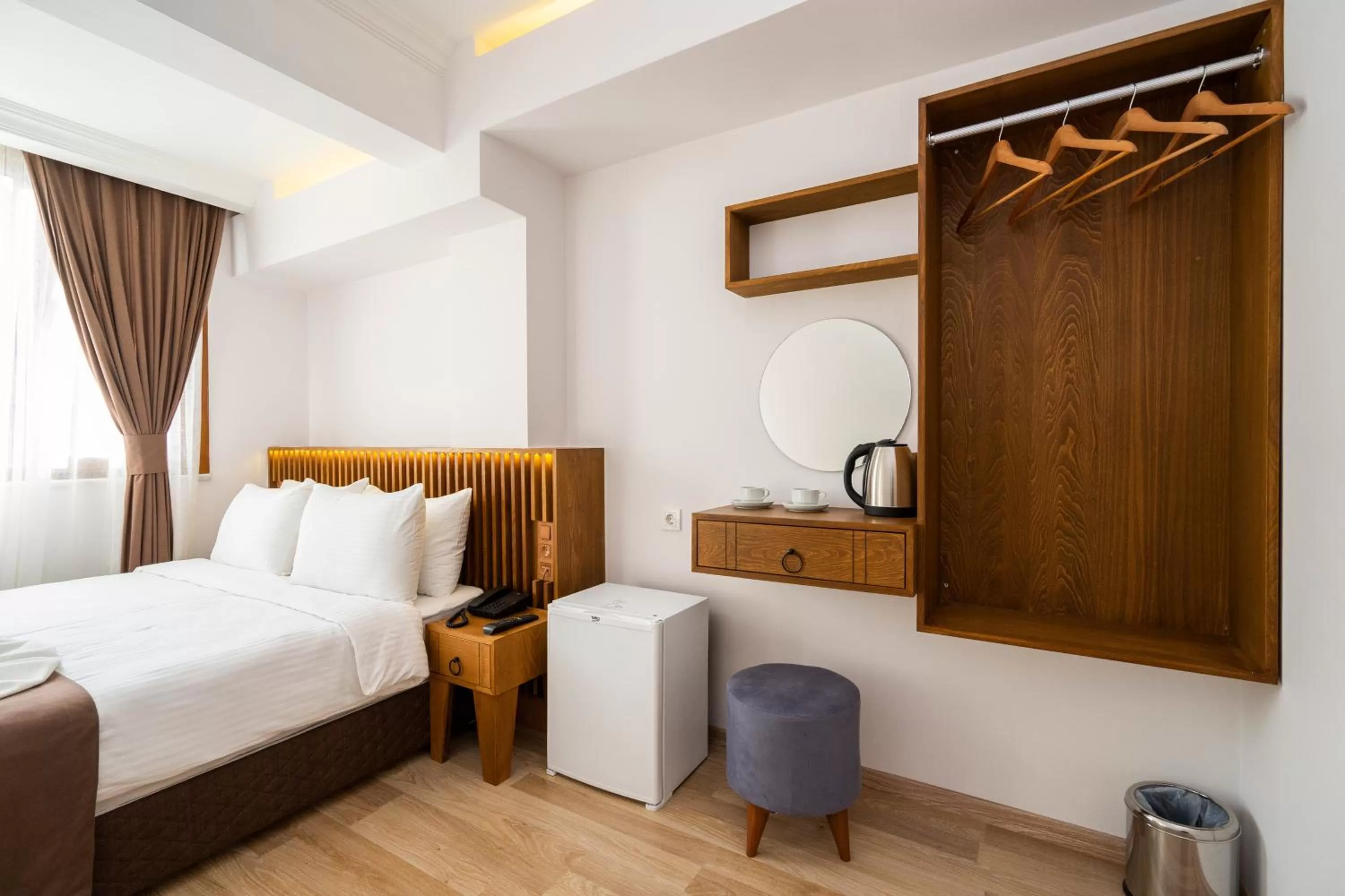 Bed in Castillo Rojo Hotel Istanbul