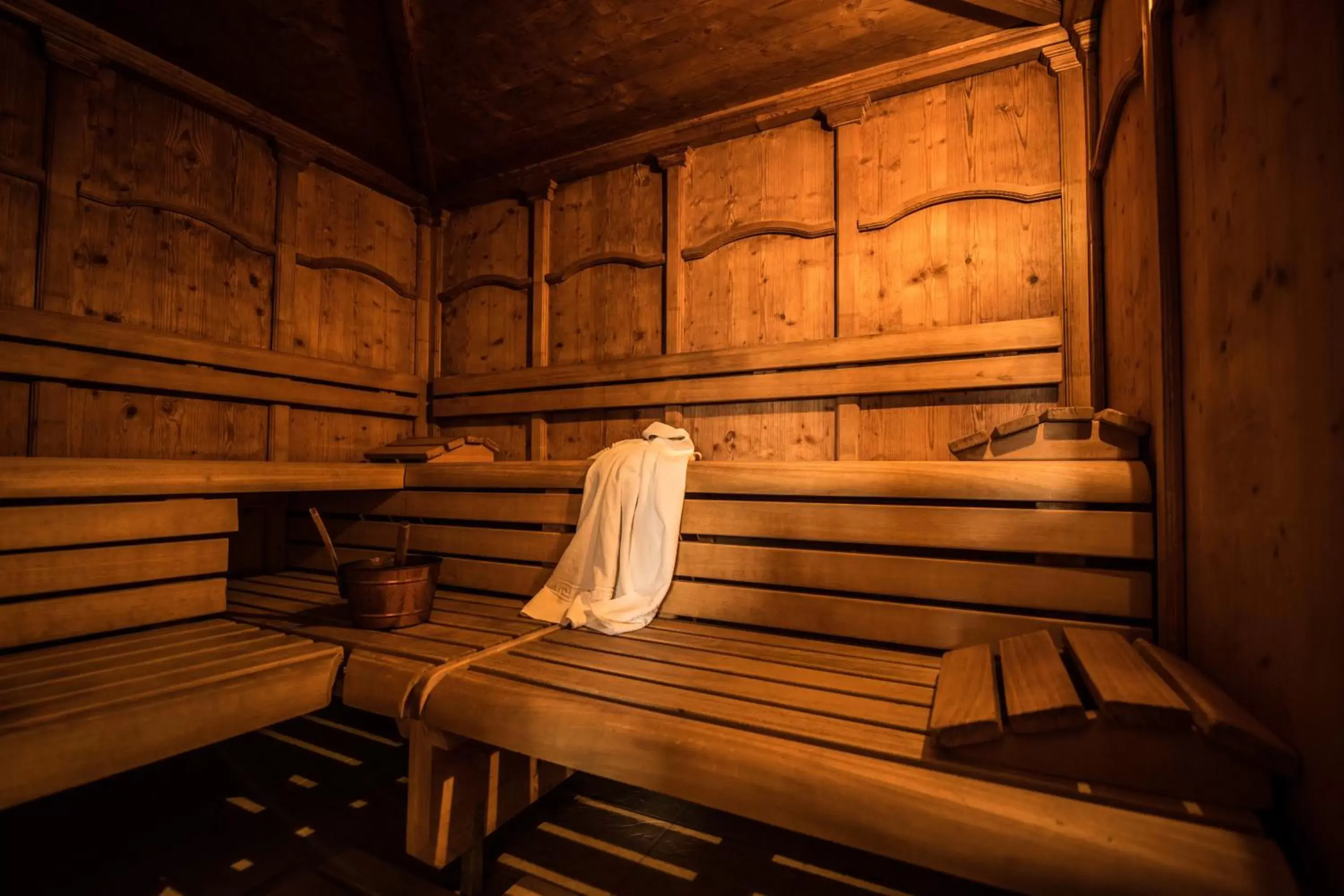 Sauna in Hotel Enzian Genziana