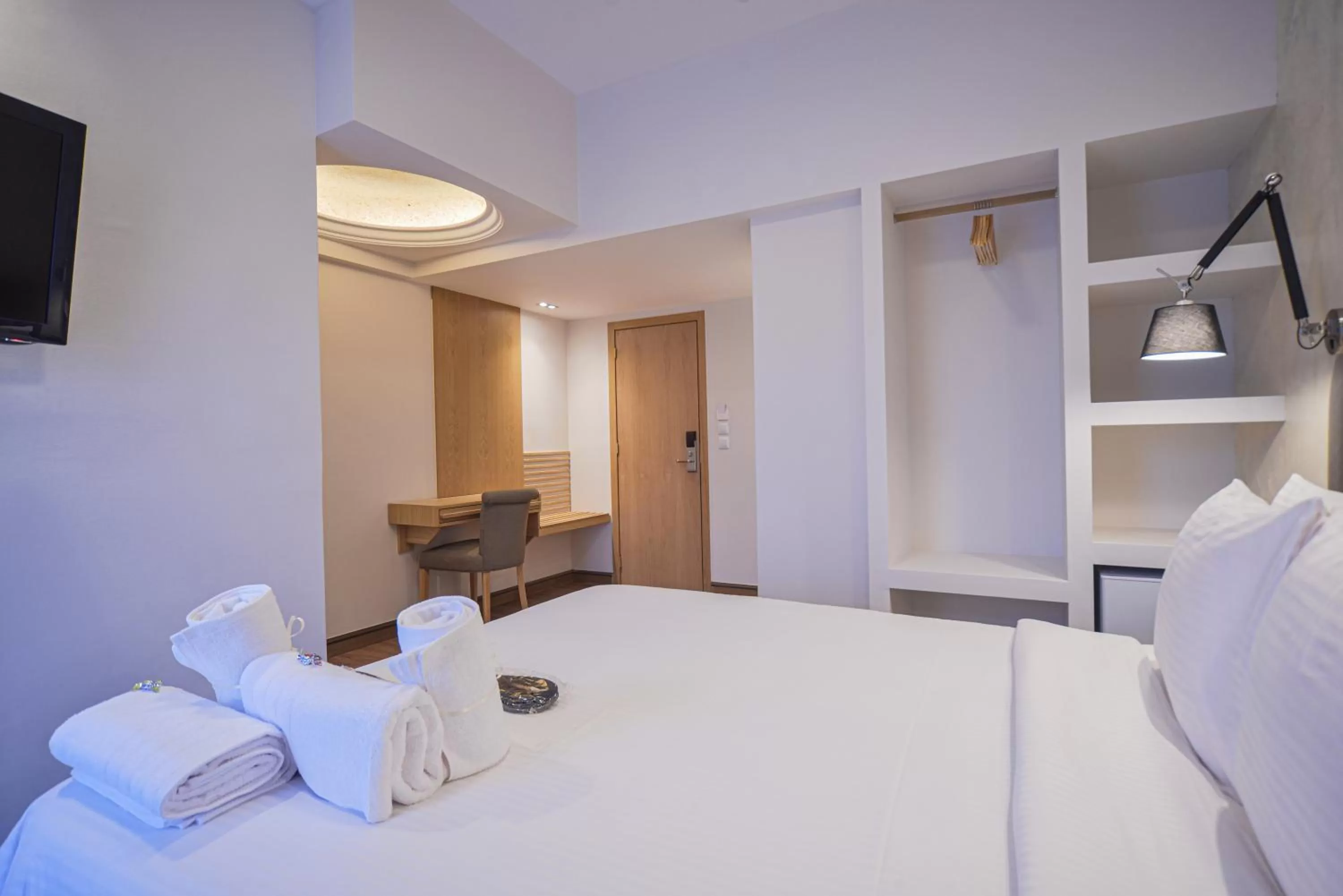 Bedroom, Bed in Anixi Hotel by AP