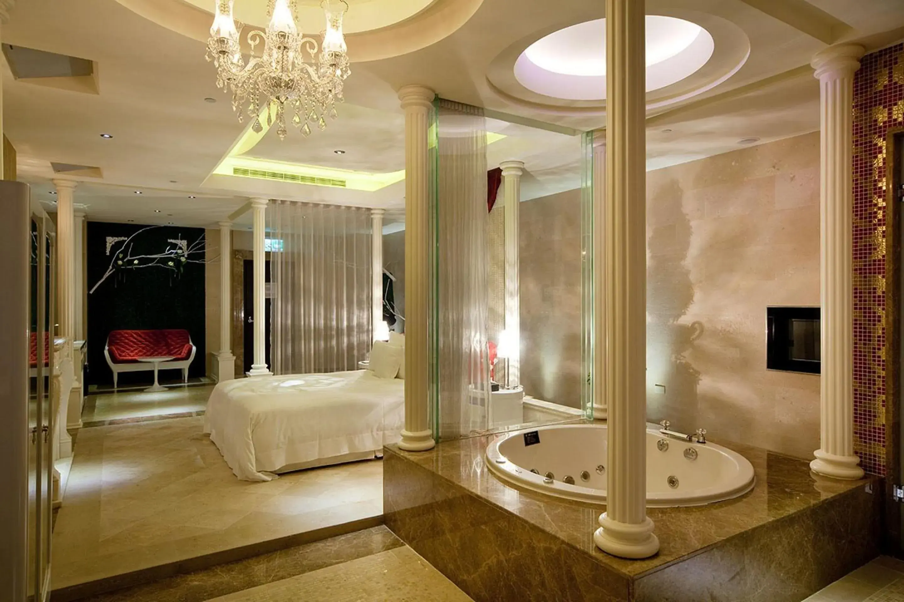 Photo of the whole room, Bathroom in Wego Boutique Hotel-Dazhi