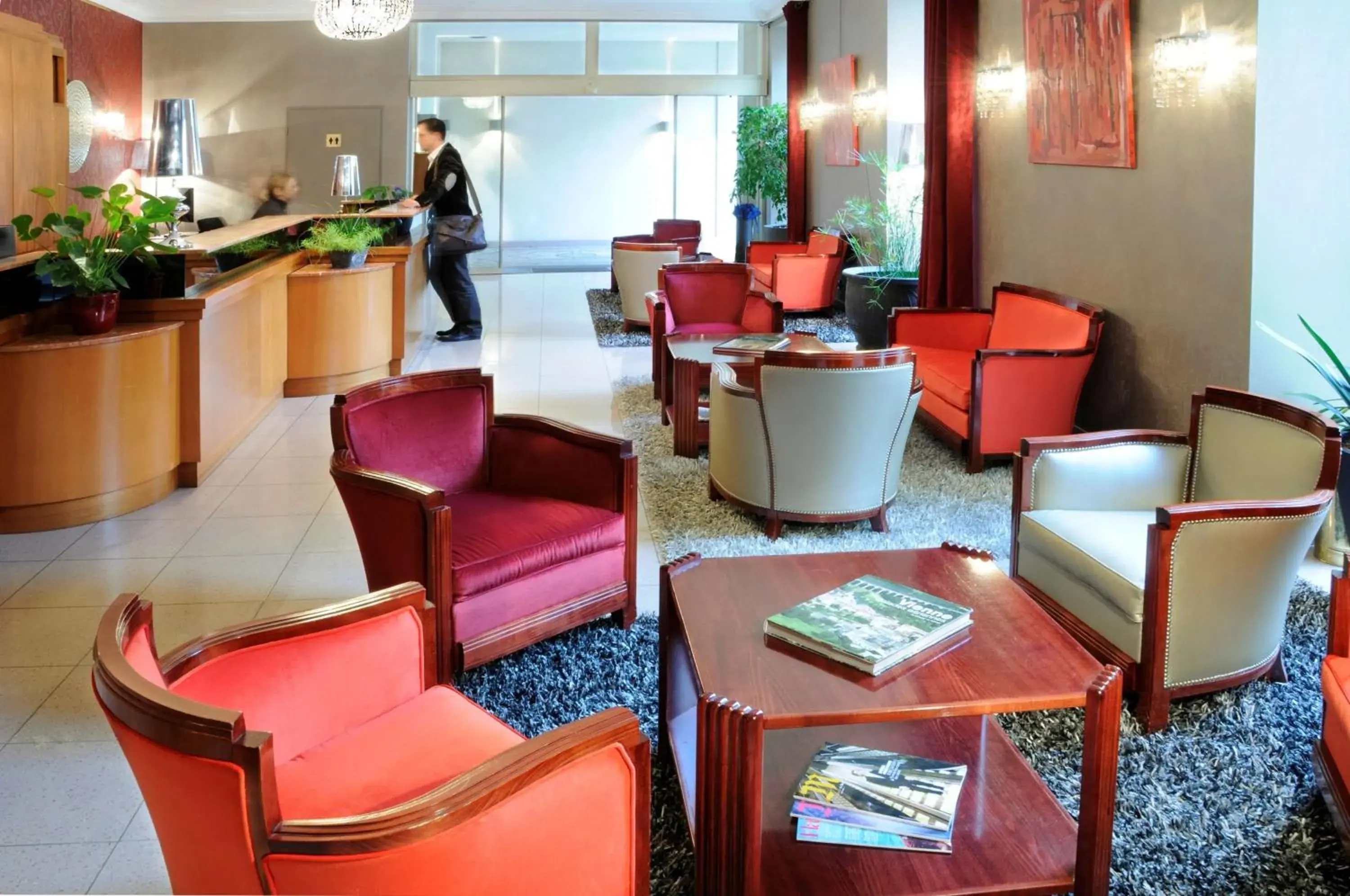 Lobby or reception, Lobby/Reception in Best Western Poitiers Centre Le Grand Hotel