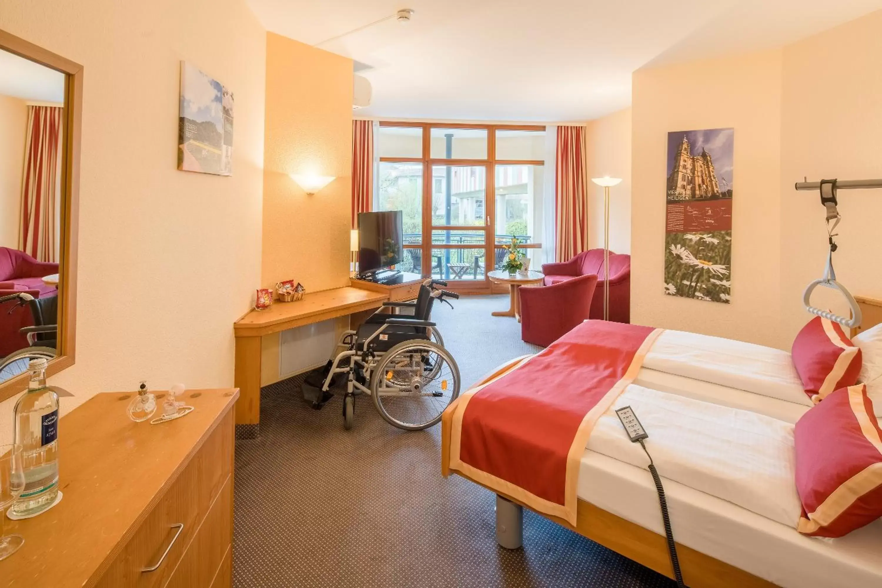 Bed in Best Western Plus Kurhotel an der Obermaintherme