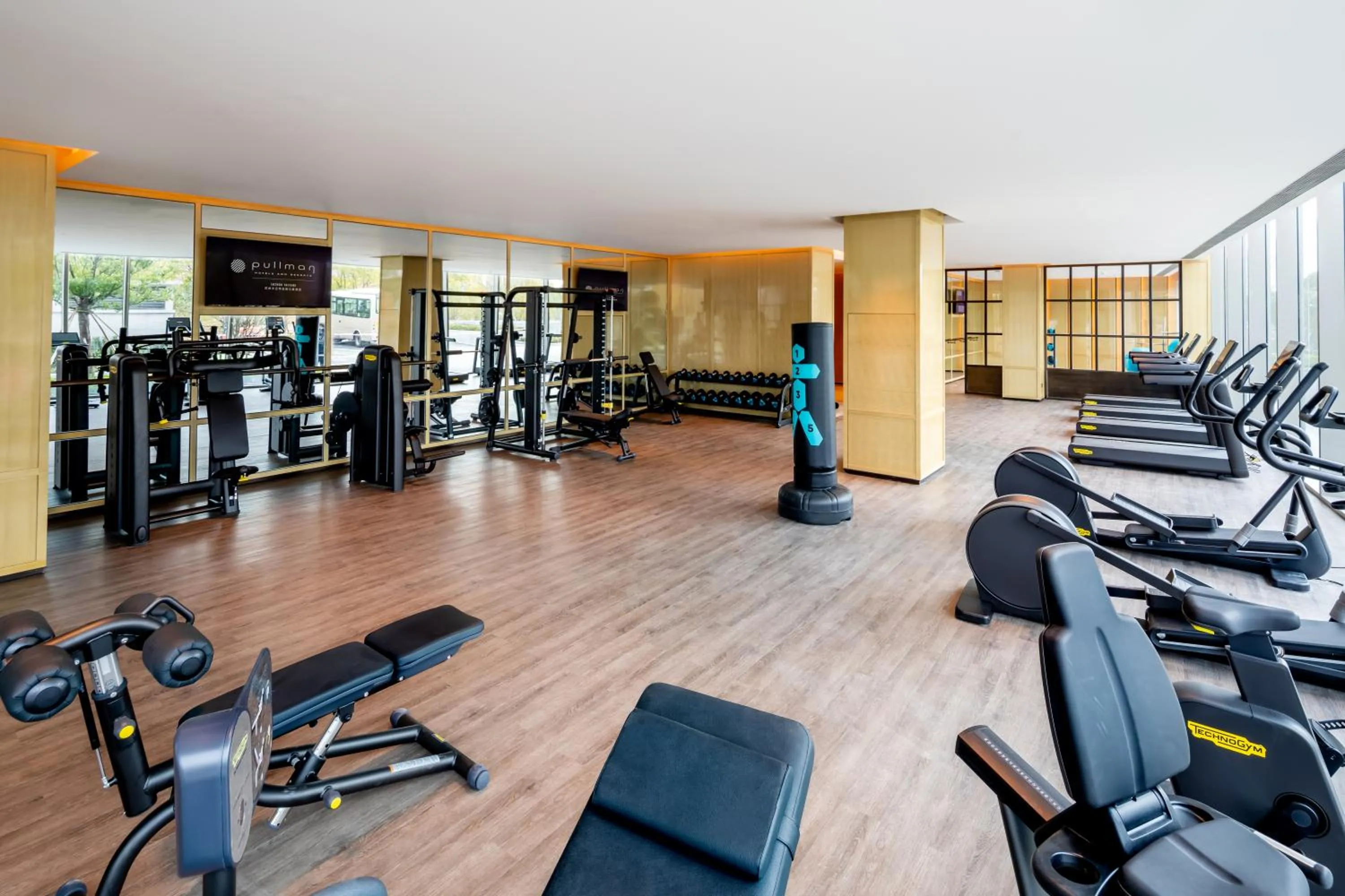Fitness centre/facilities in Pullman Suzhou Taicang