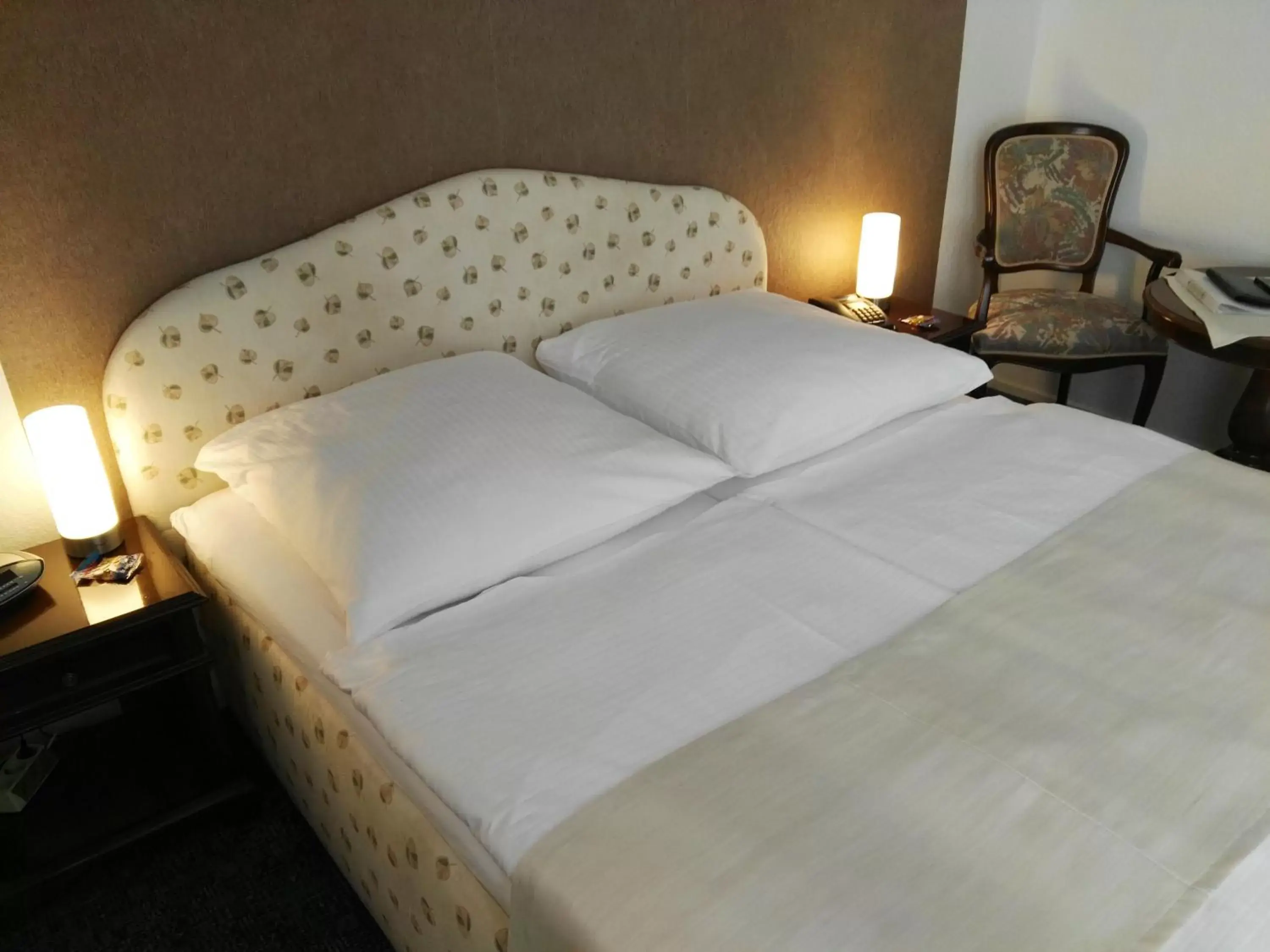 Bed in Hotel Carolinenhof