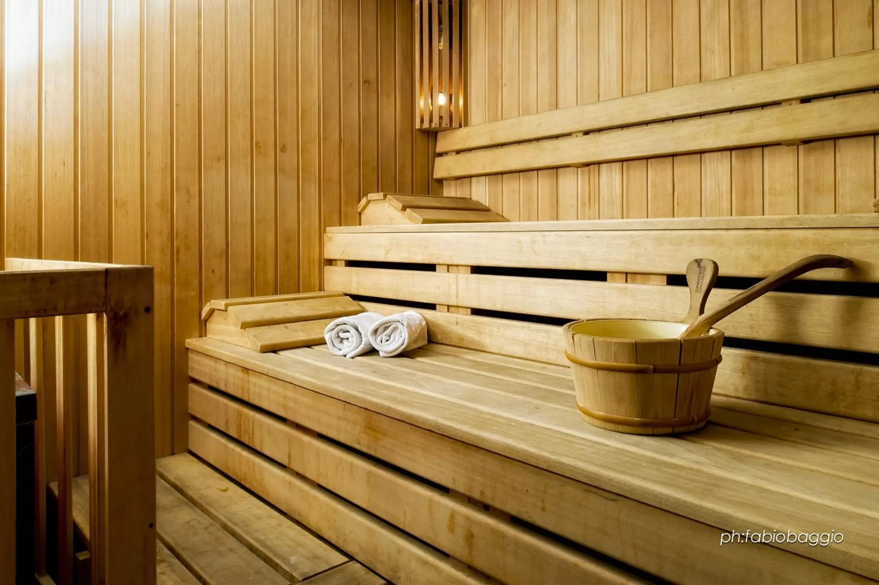 Sauna in Hotel Ferrovia