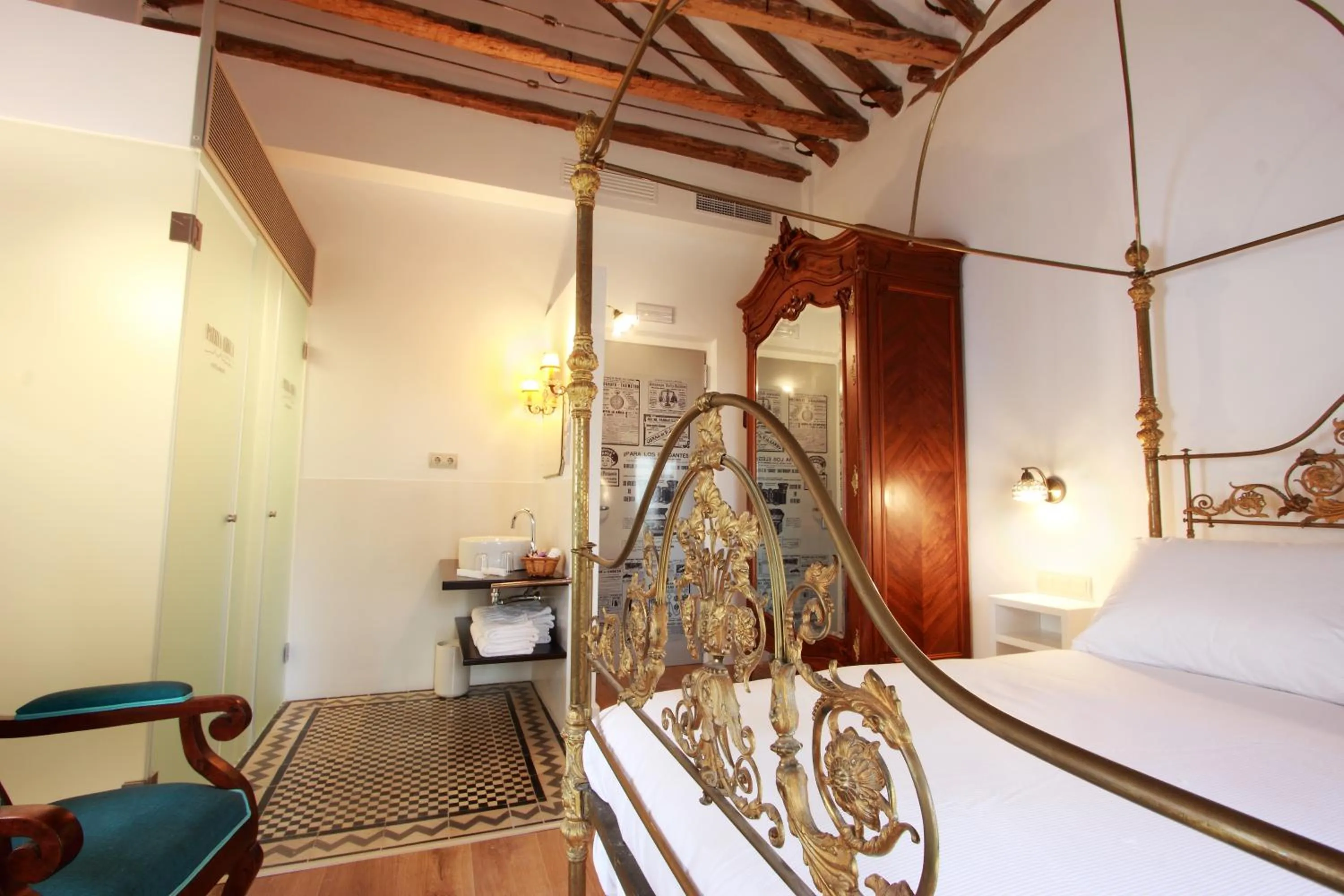 Bed in Hotel Patria Chica