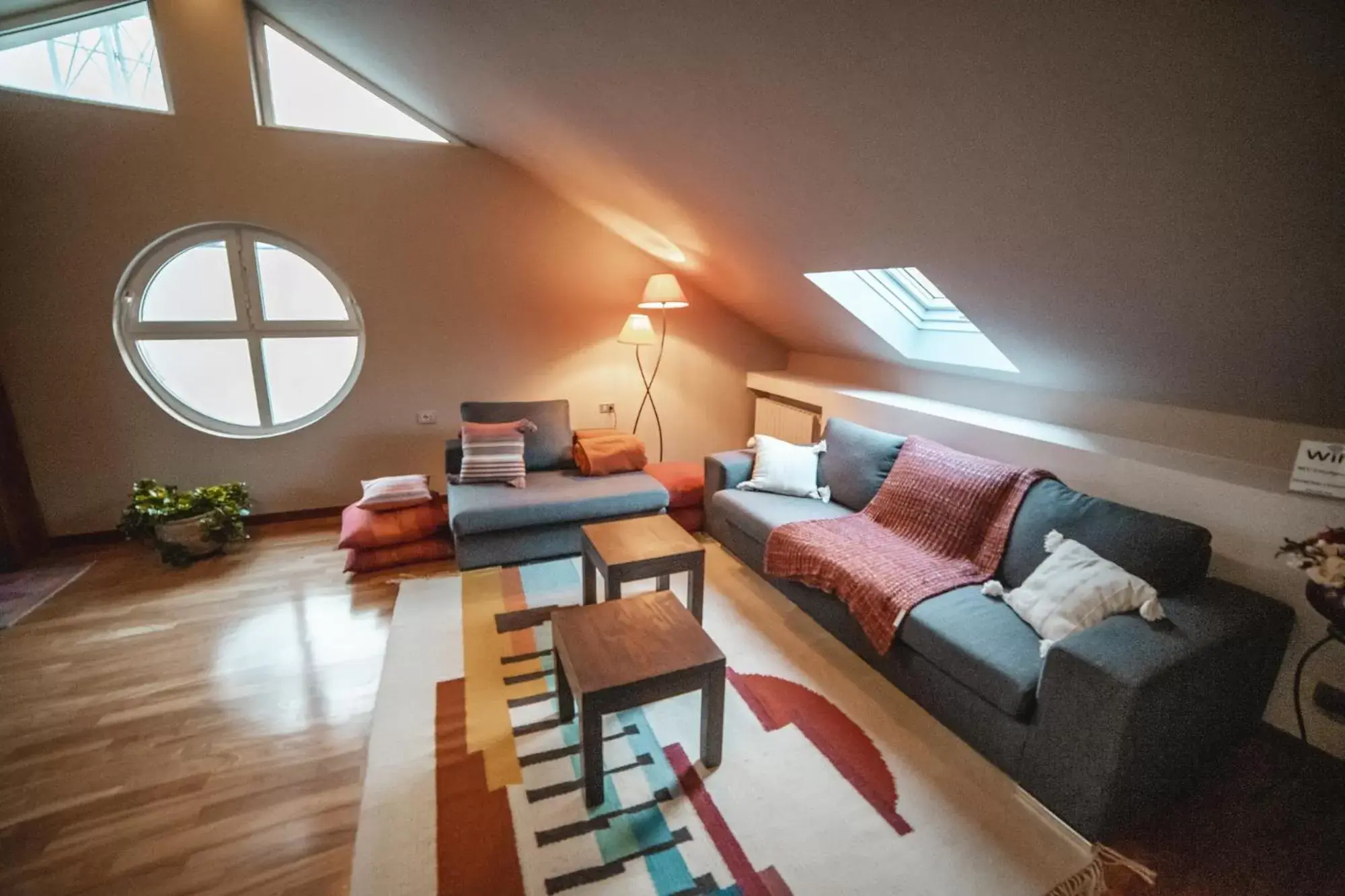 Communal lounge/ TV room, Seating Area in Casa Agnese