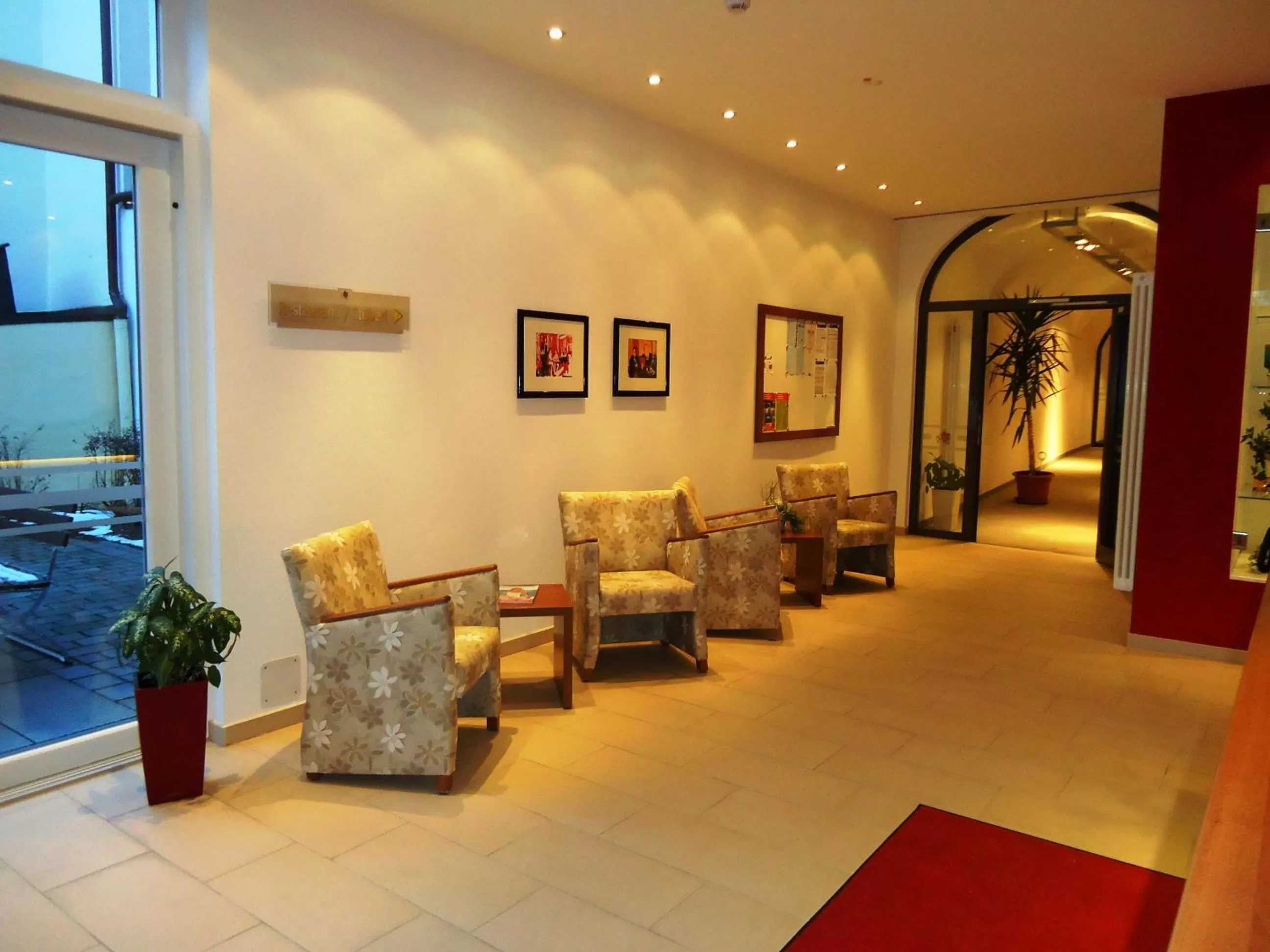 Seating area in Hotel Gasthof Posthalter