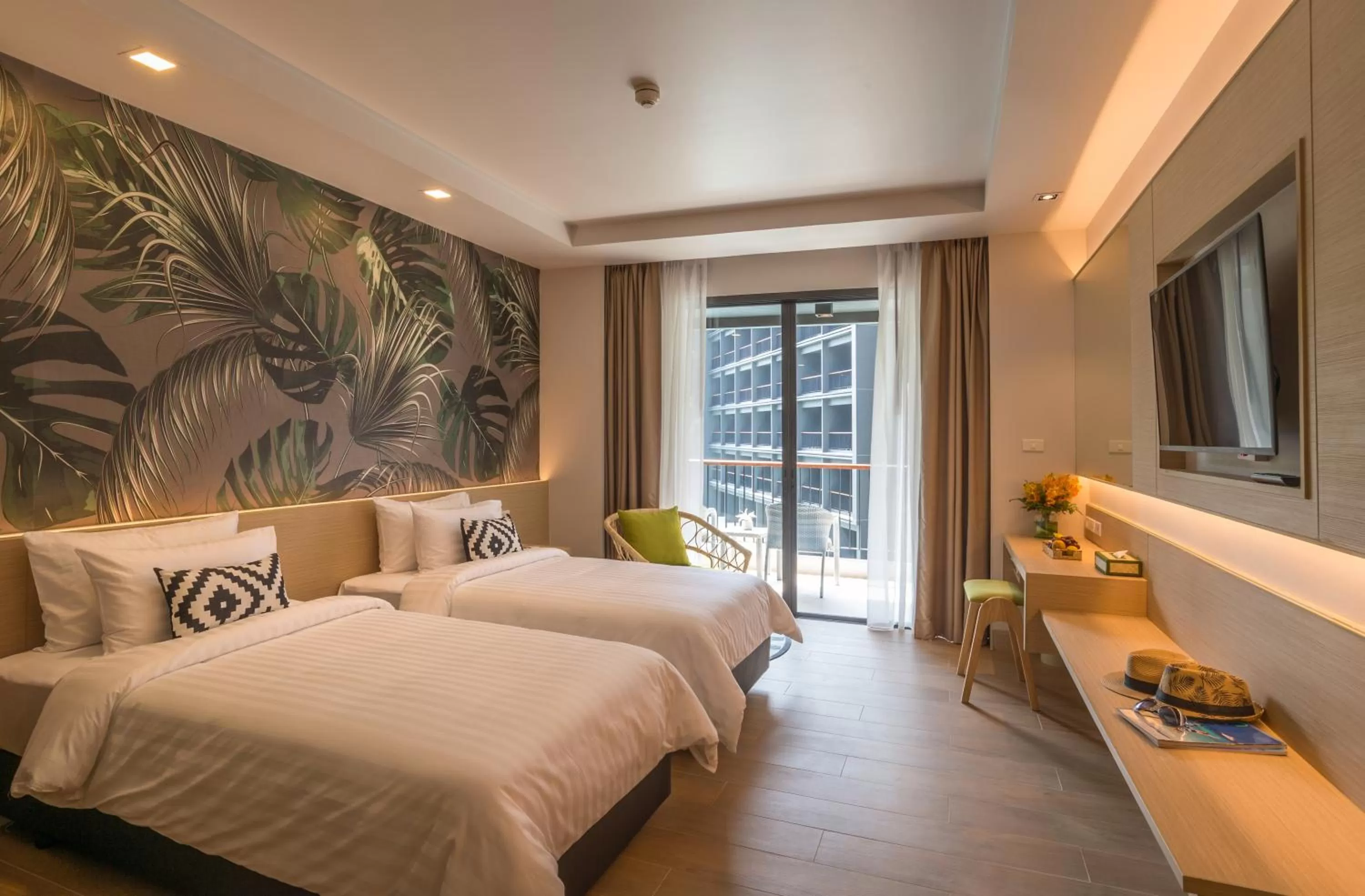 Bathroom, Bed in Panan Krabi Resort