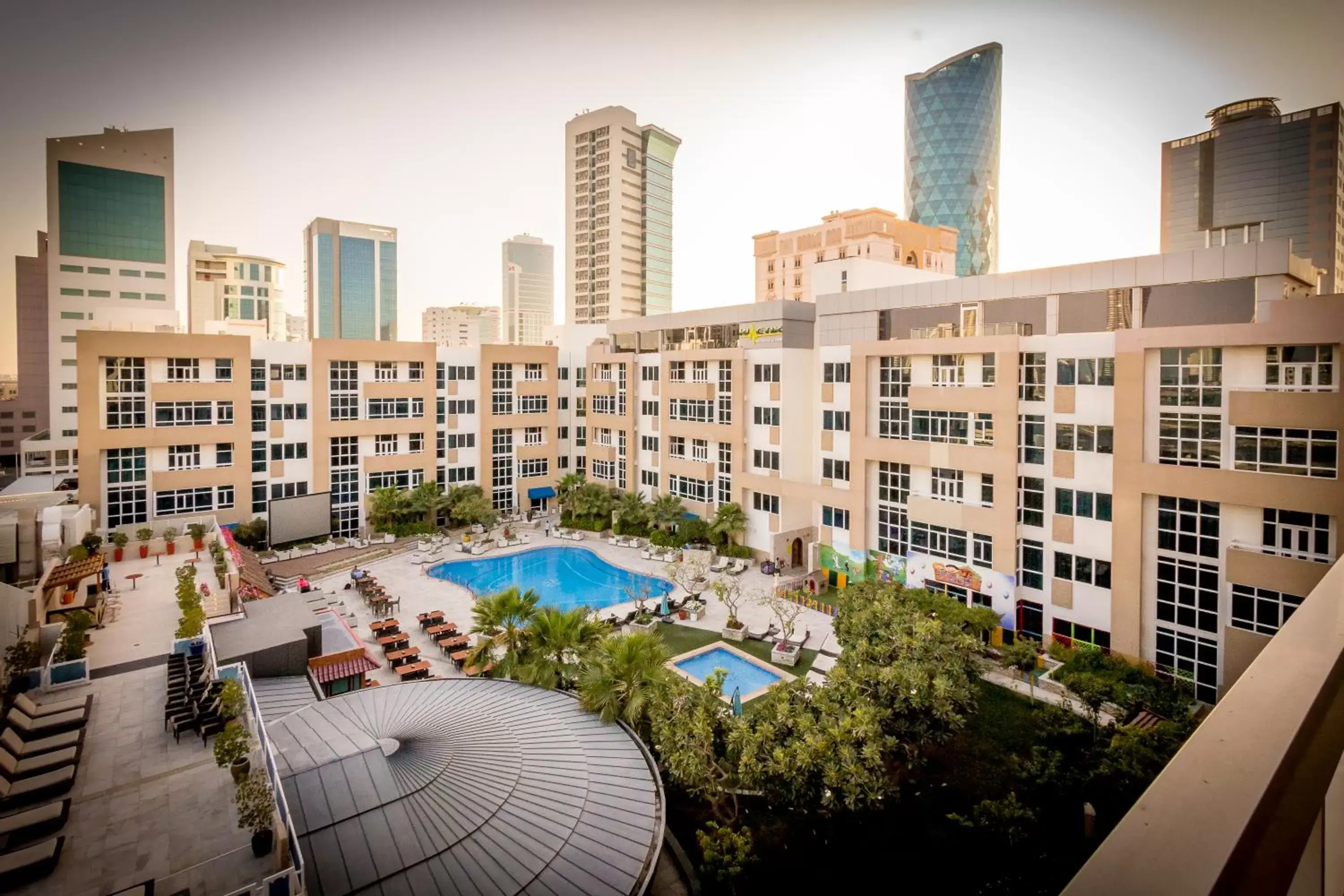 Property building, Pool View in Elite Seef Residence And Hotel