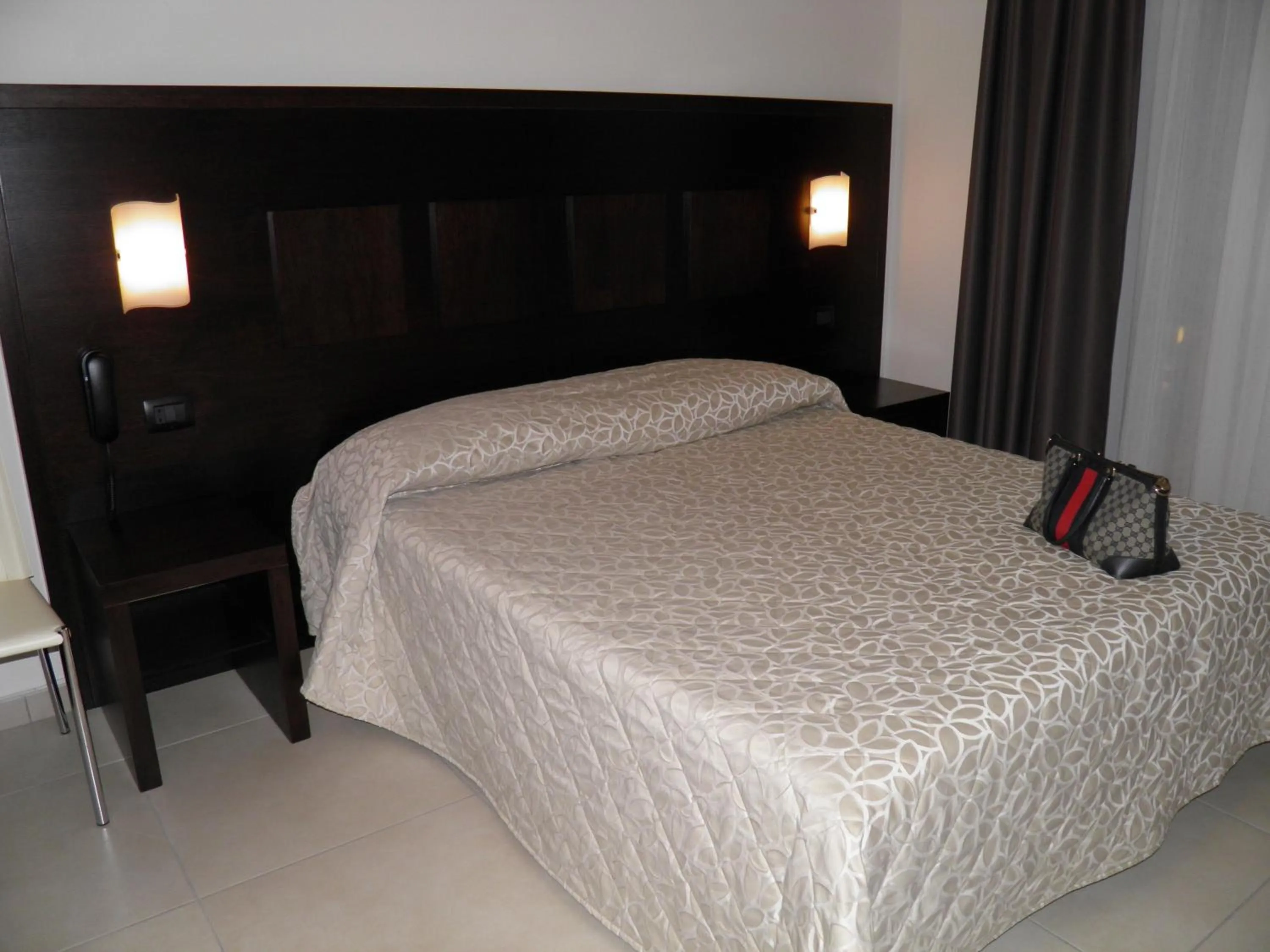 Bed in Hotel I Crespi