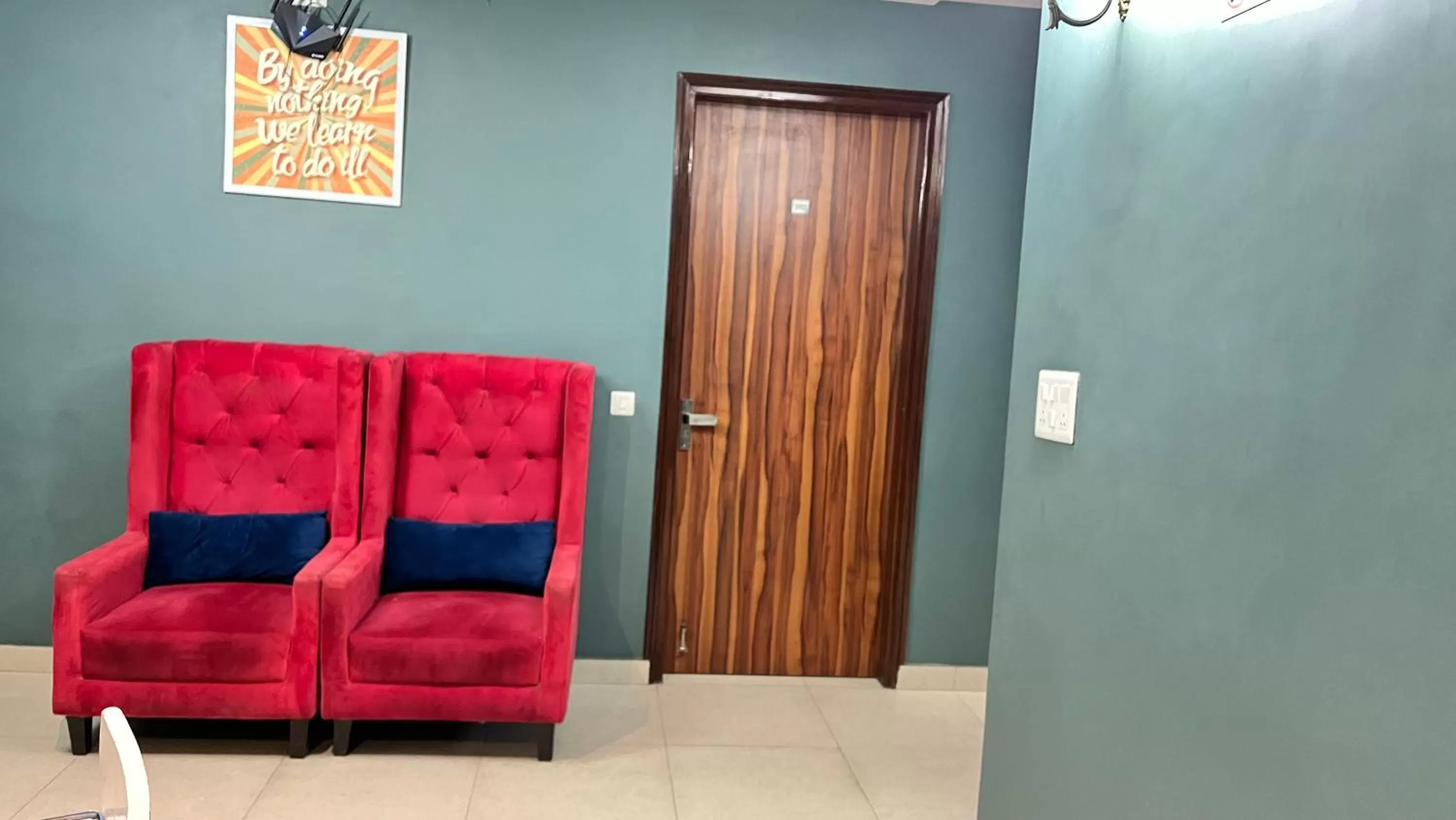 Property building, Seating Area in Qotel Hotel Church House Rohini Sector 15