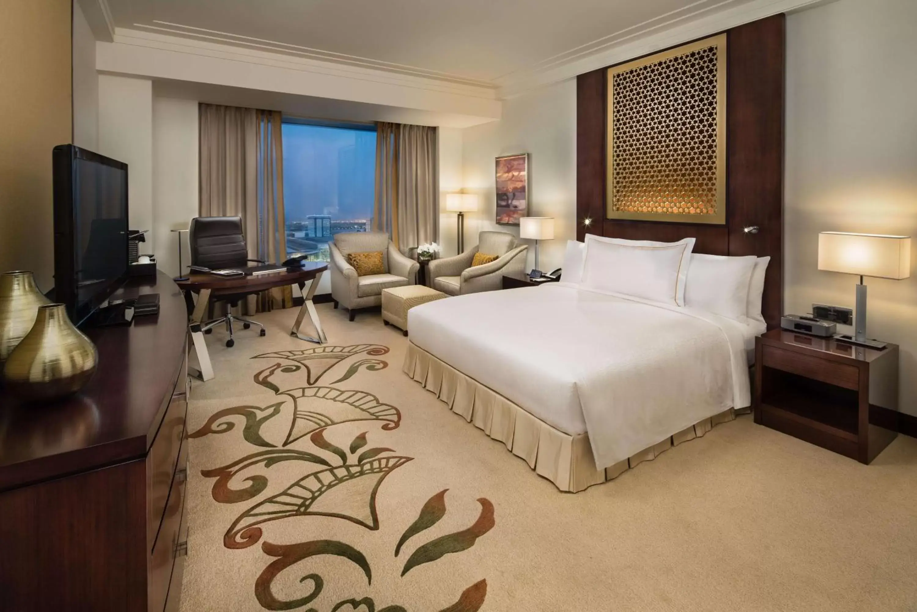 Bed in Conrad Dubai