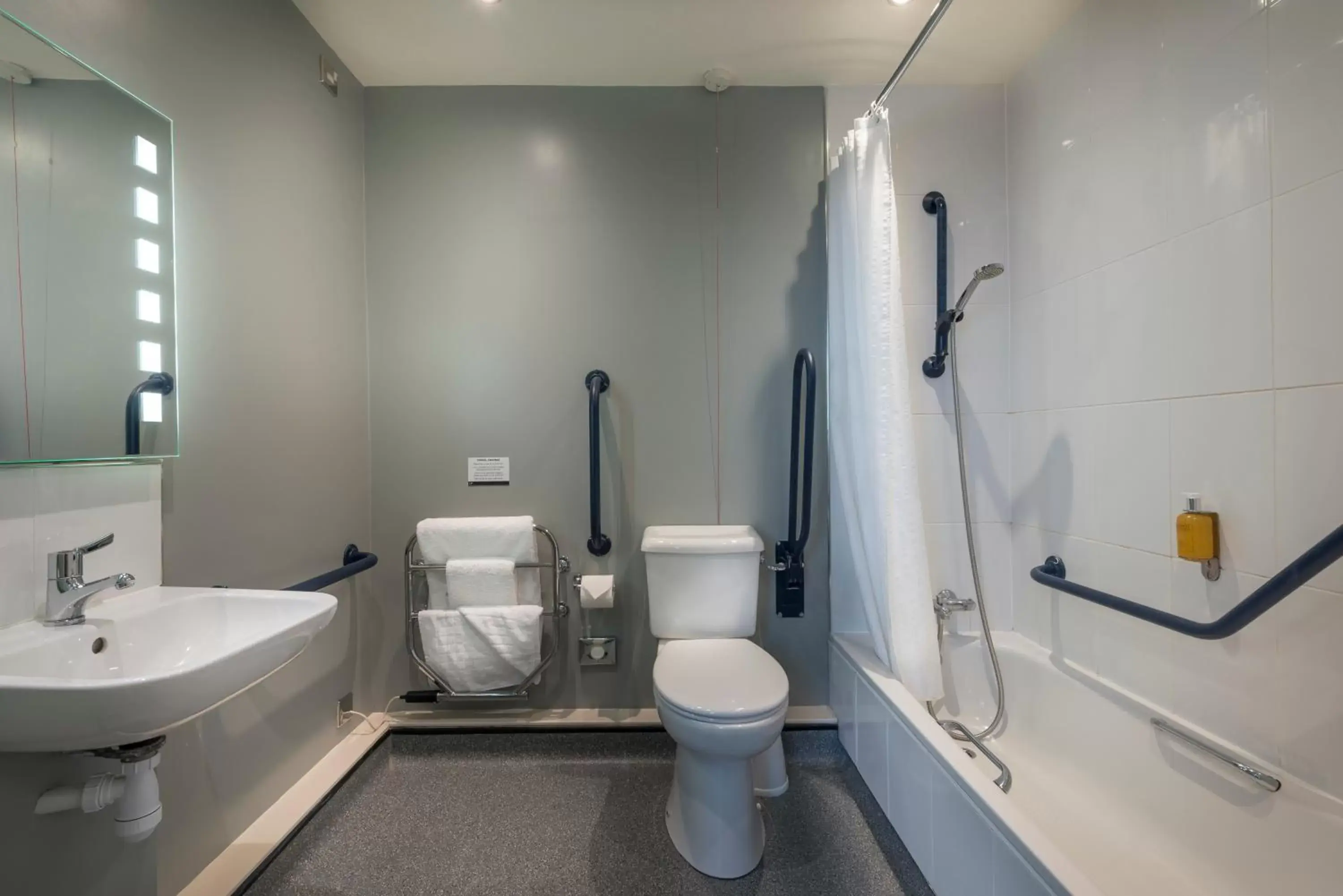 Bathroom in The Swan Hotel, Stafford, Staffordshire