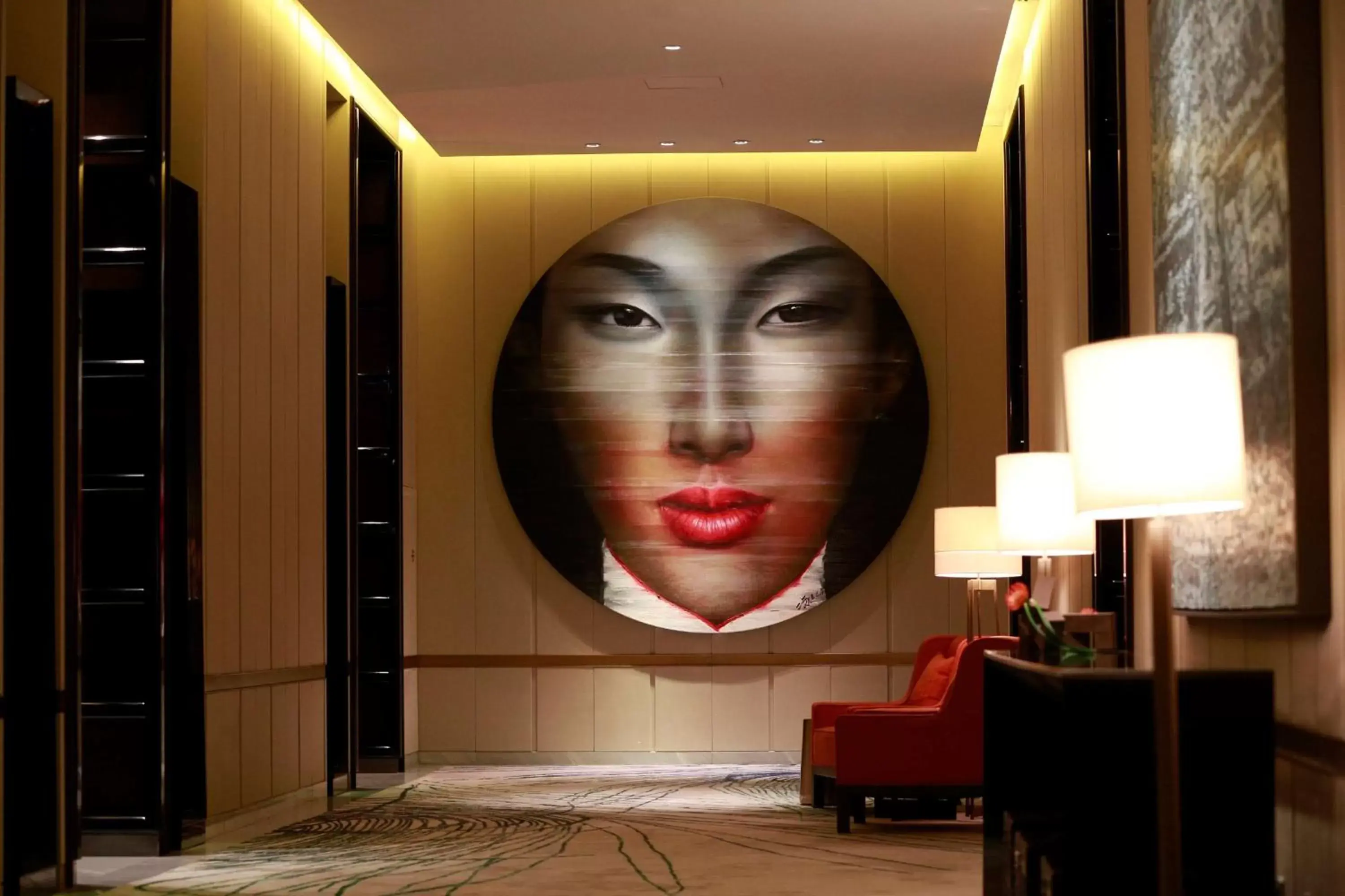 Lobby or reception in Waldorf Astoria Beijing Lobby or reception in Waldorf Astoria Beijing