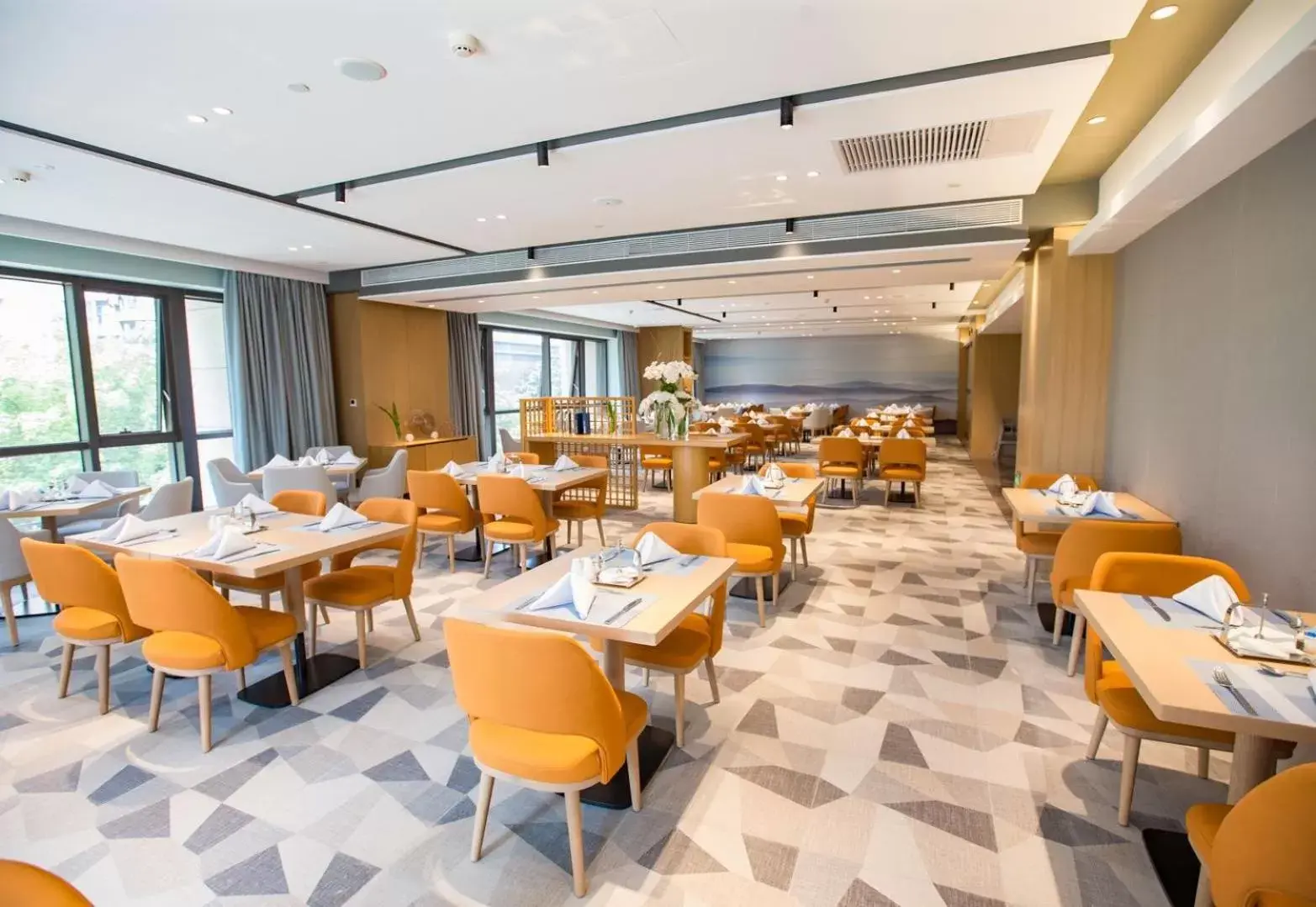 Restaurant/Places to Eat in Shama Serviced Apartments Zijingang Hangzhou