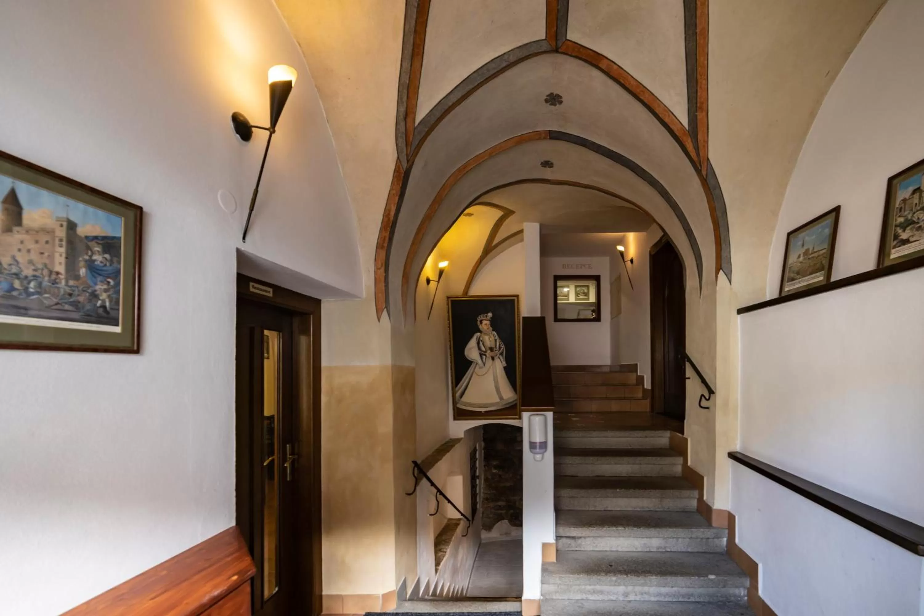 Property building in Hotel Bílá Paní