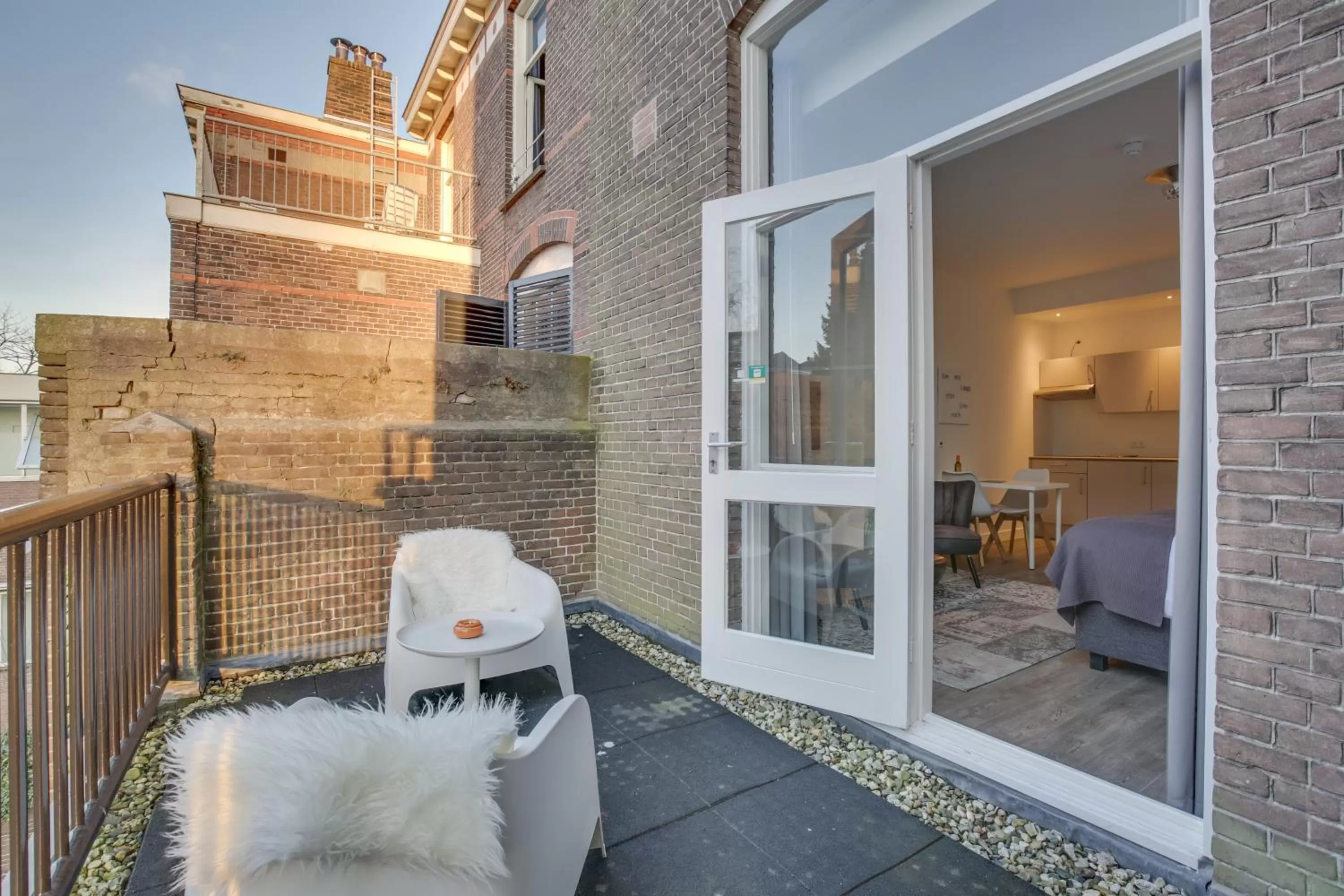 Balcony/Terrace in Hotel Oranjestaete