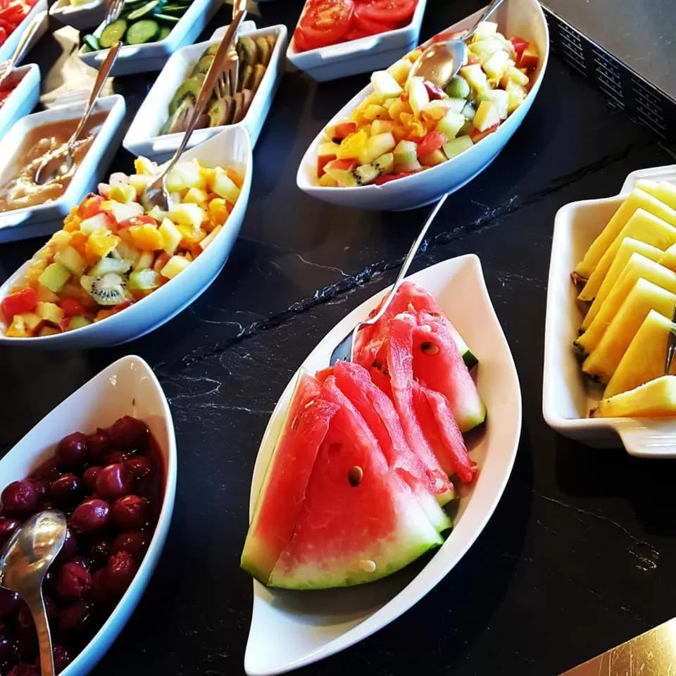 Breakfast in Öko-Landhotel Basler Hof