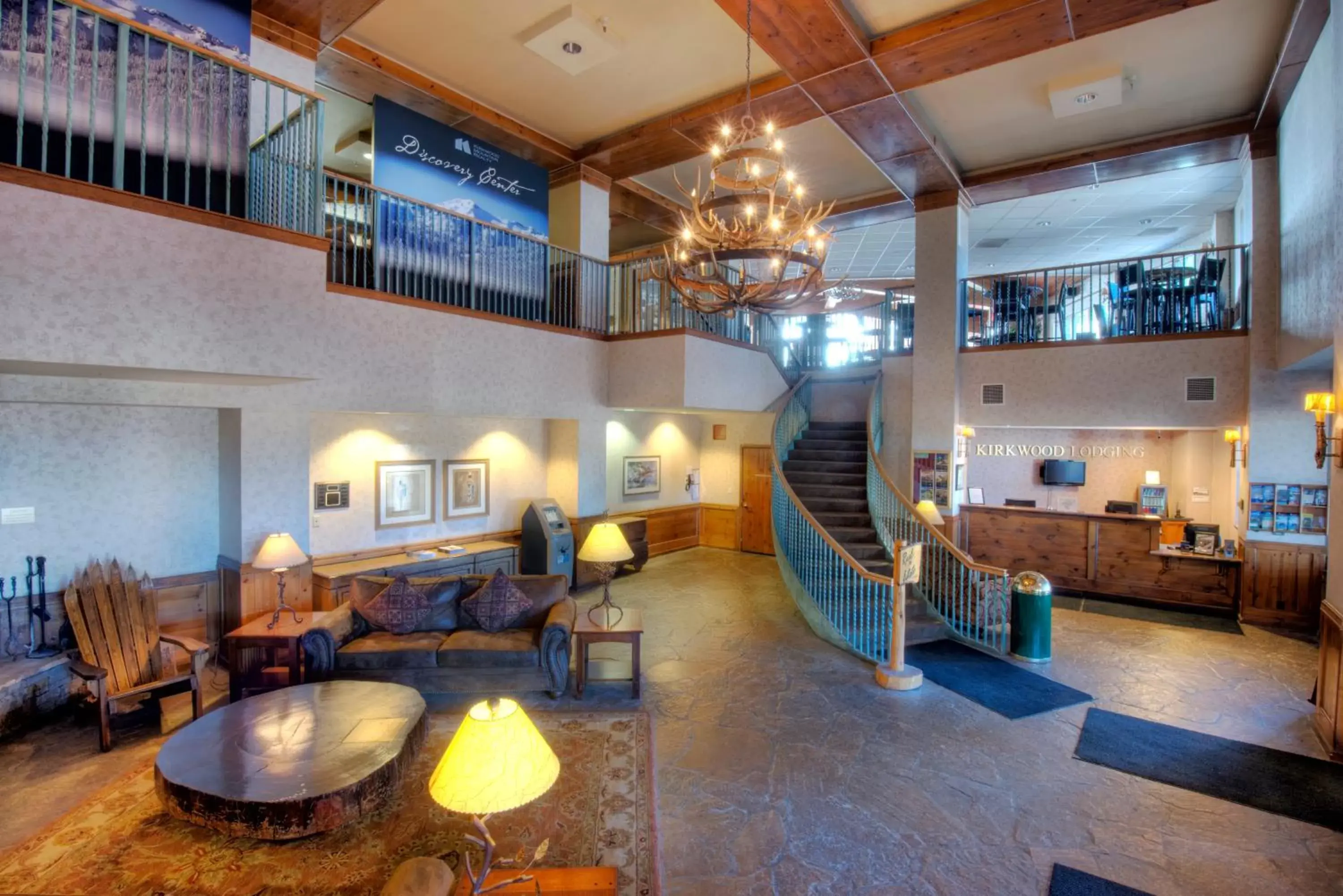 Lobby or reception in Kirkwood Mountain Resort Properties Lobby or reception in Kirkwood Mountain Resort Properties