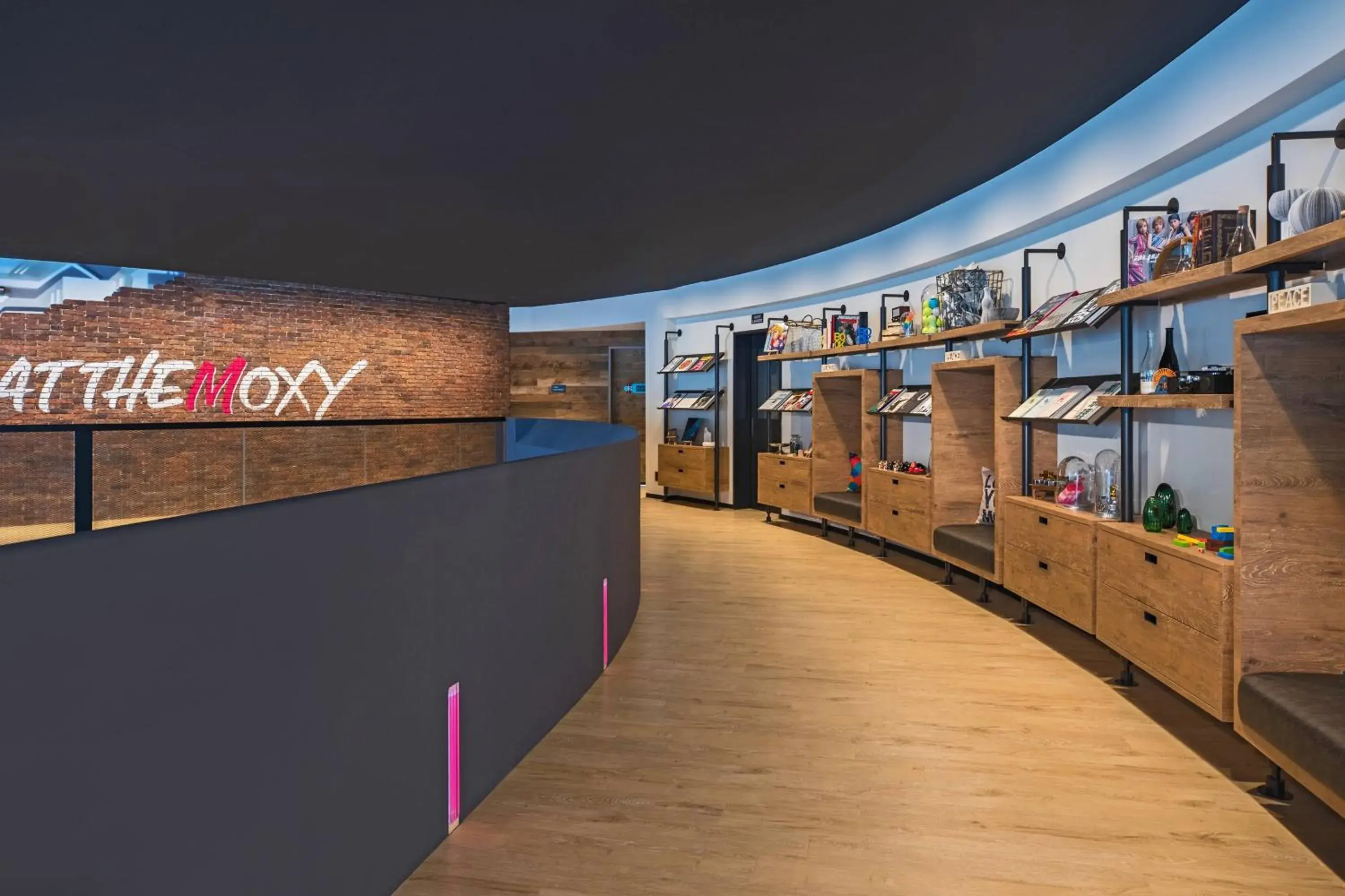 Lobby or reception in MOXY Osaka Honmachi by Marriott