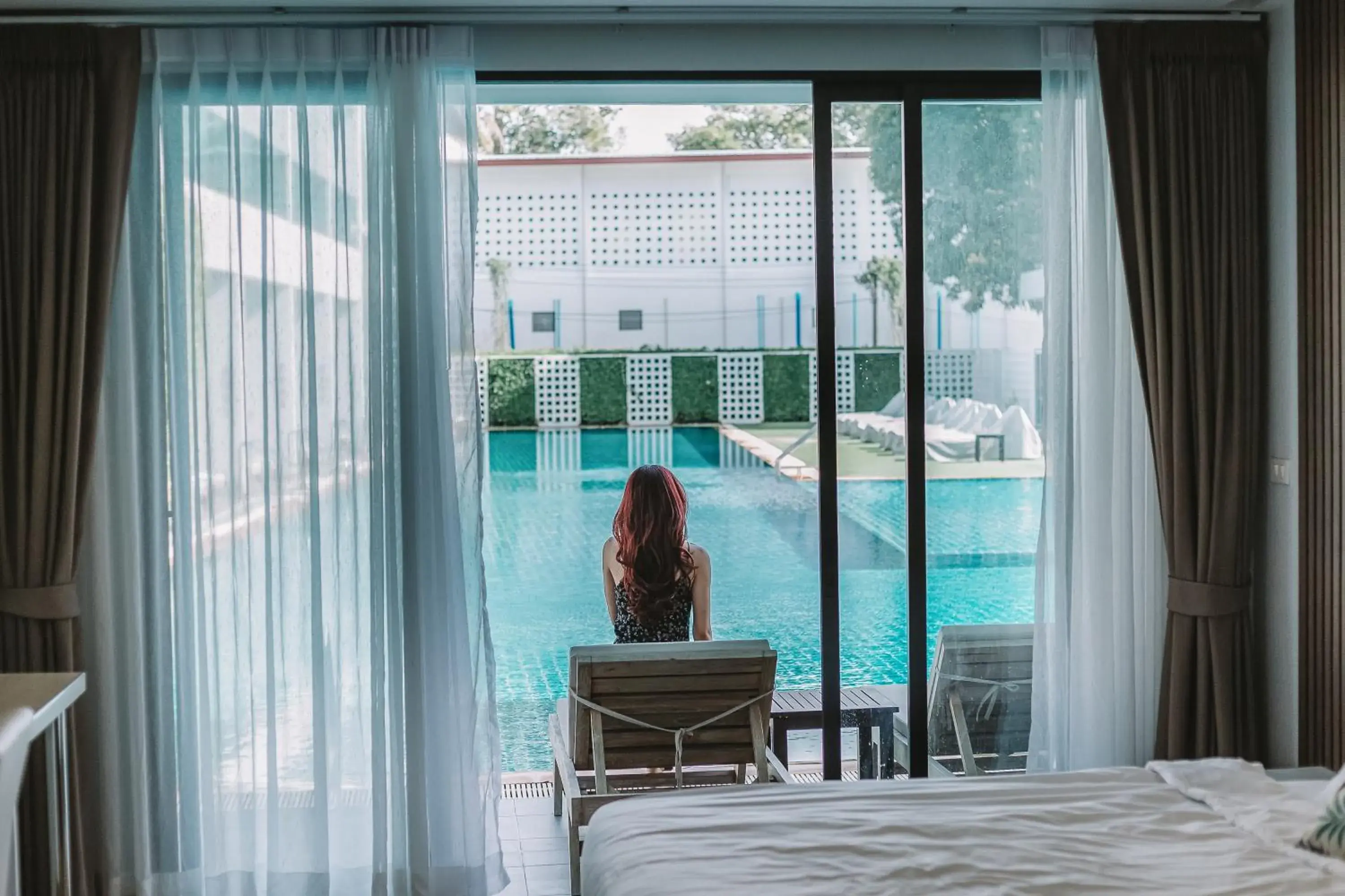 Pool View in Chaolao Cabana Resort